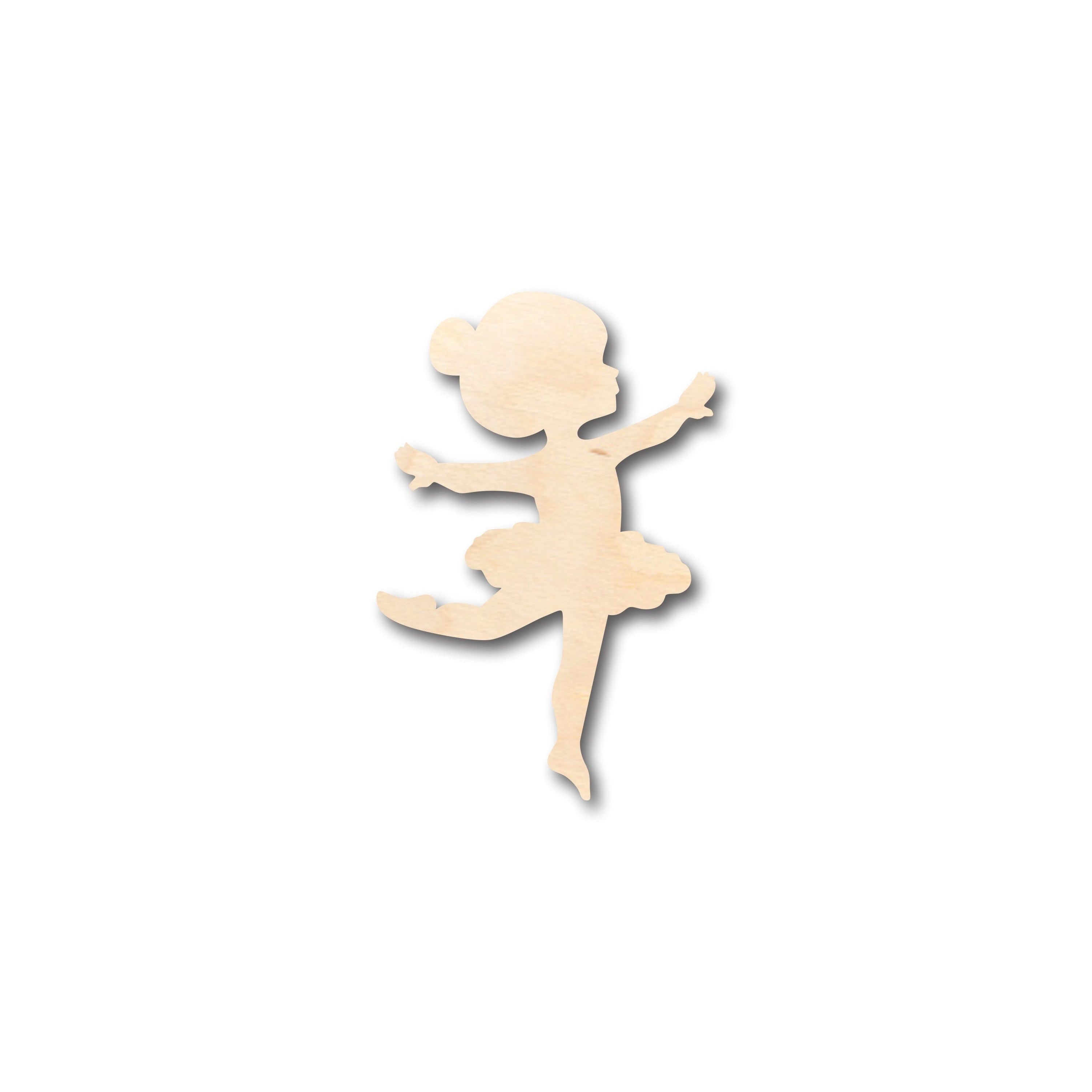 Unfinished Wood Dancer Shaped Craft Items for Up to 46 Do - It - Yourself Projects
