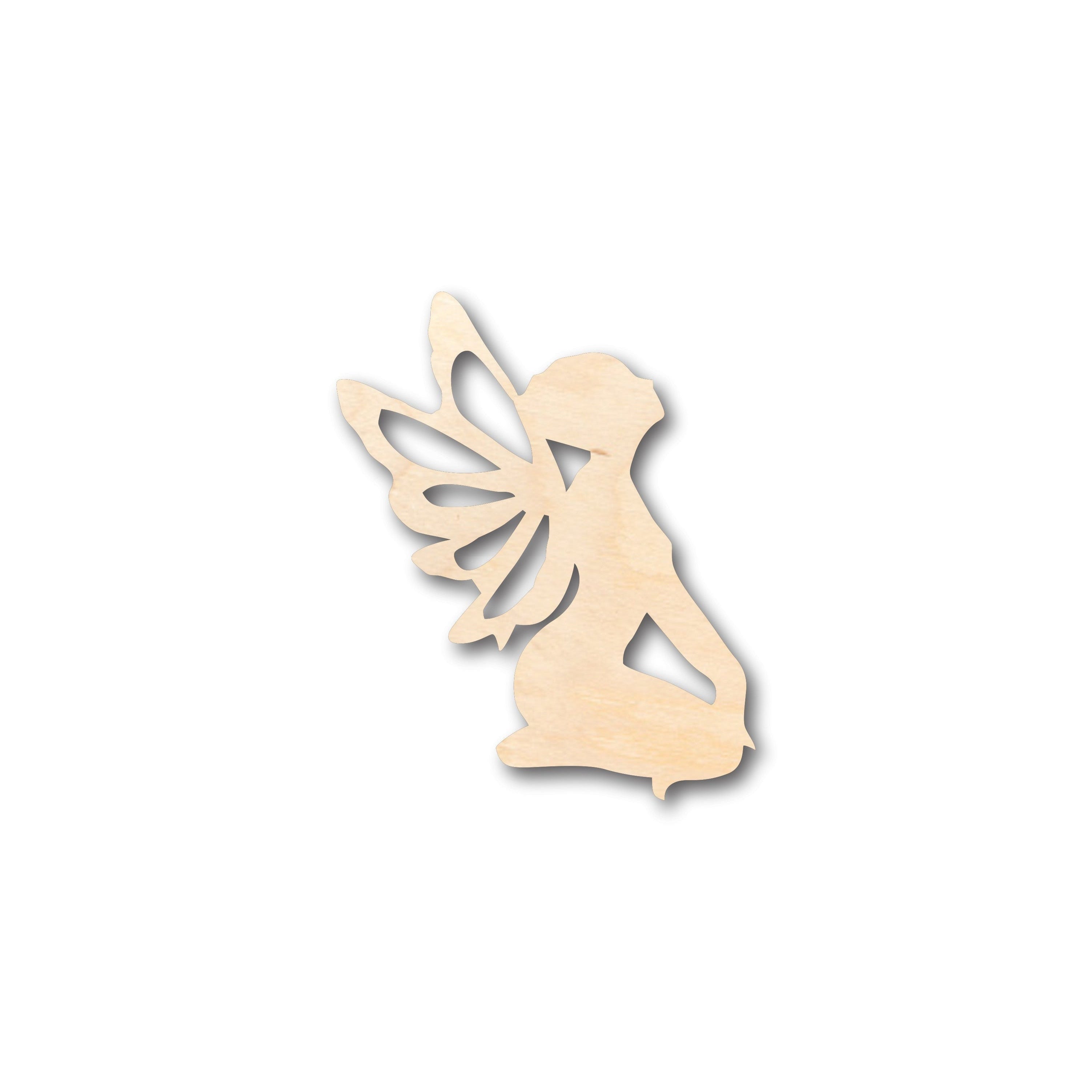 DIY Unfinished Wood Fairy Shapes - Up to 46 Pieces for Crafts