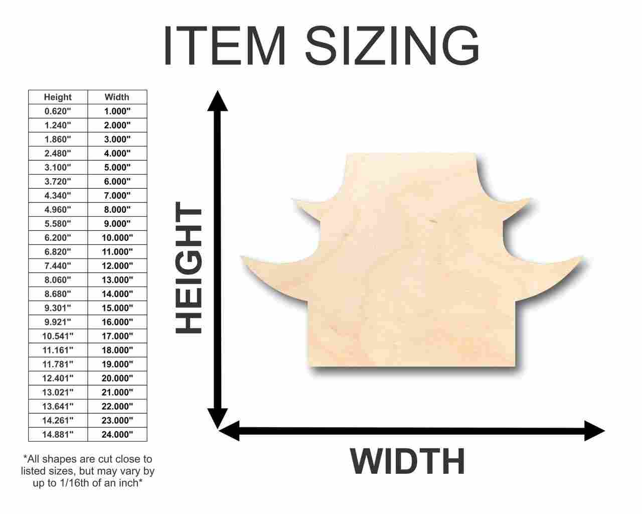 DIY Unfinished Japanese House Shape Wood Crafts up to 46 - Eastern Style