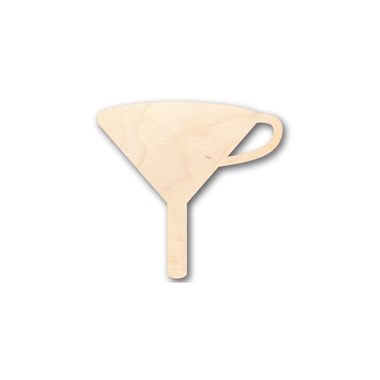 DIY Unfinished Wood Funnel Shapes - Up to 46 Pieces for Crafts