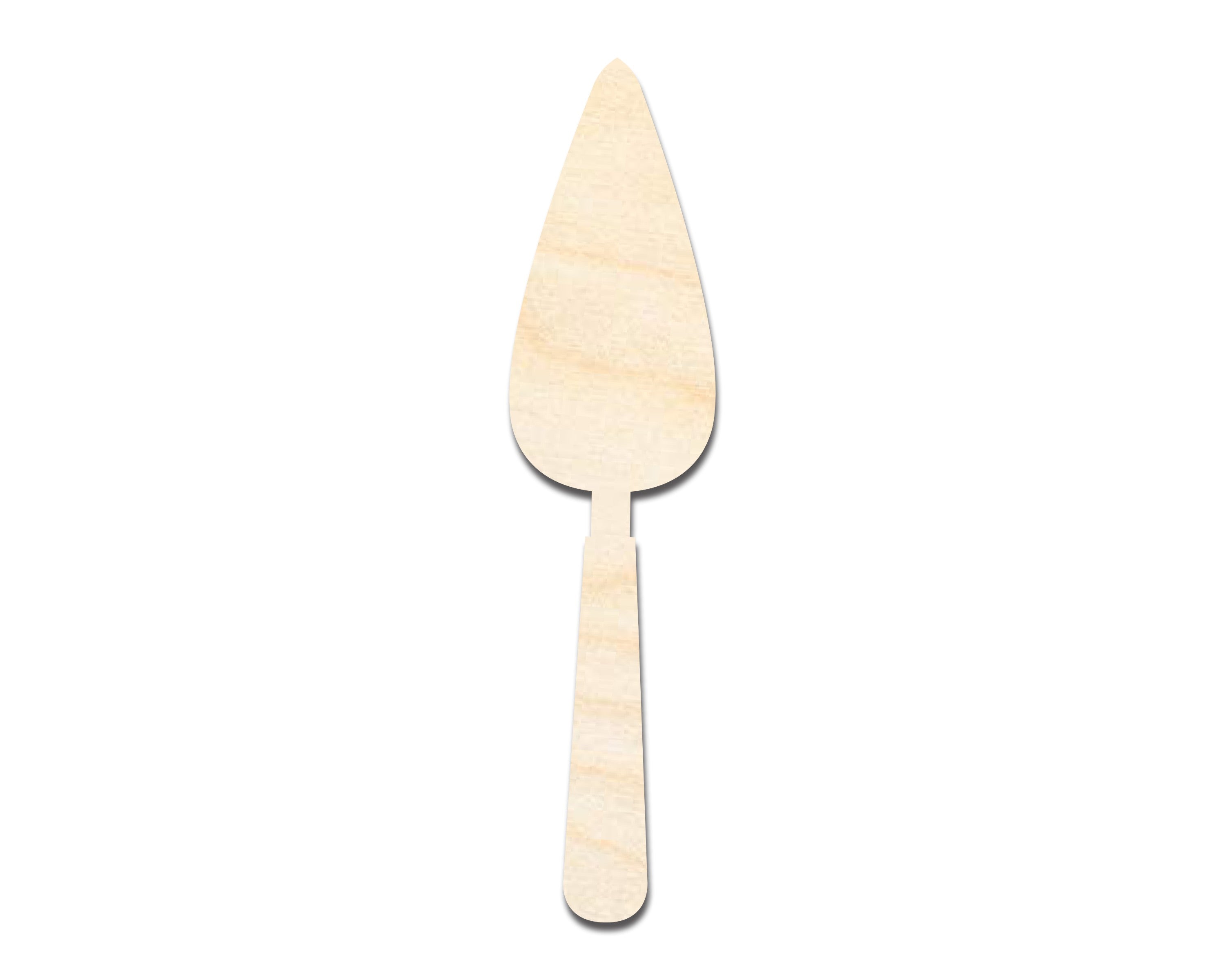 Unfinished Wood Cake Spatula Shape | DIY Craft Cutout | up to 46 DIY