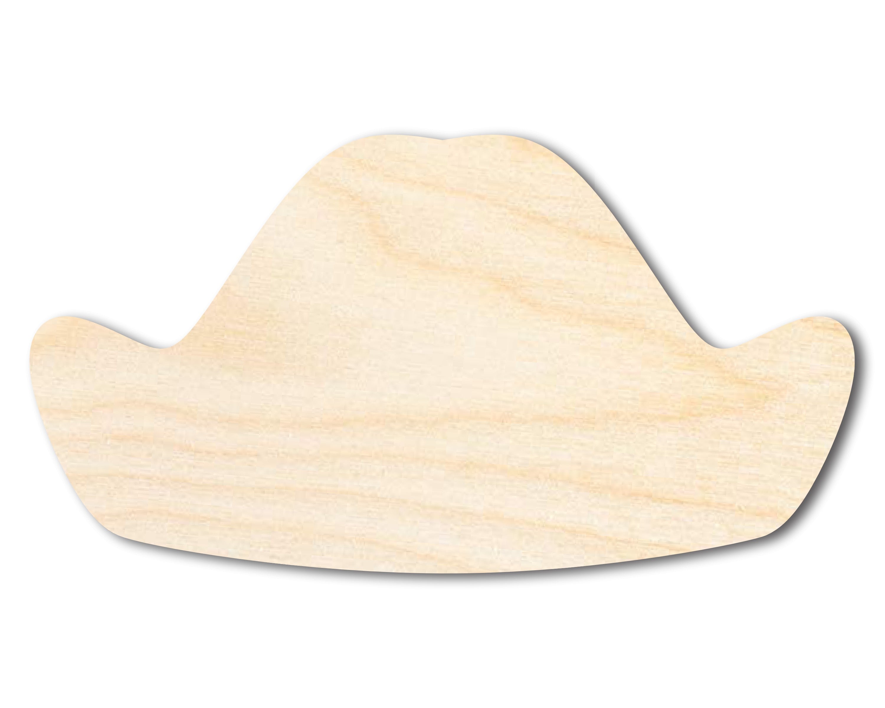 Unfinished Wood George Washington Hat Shaped Craft for Presidents Day - Up to 46 DIY Projects