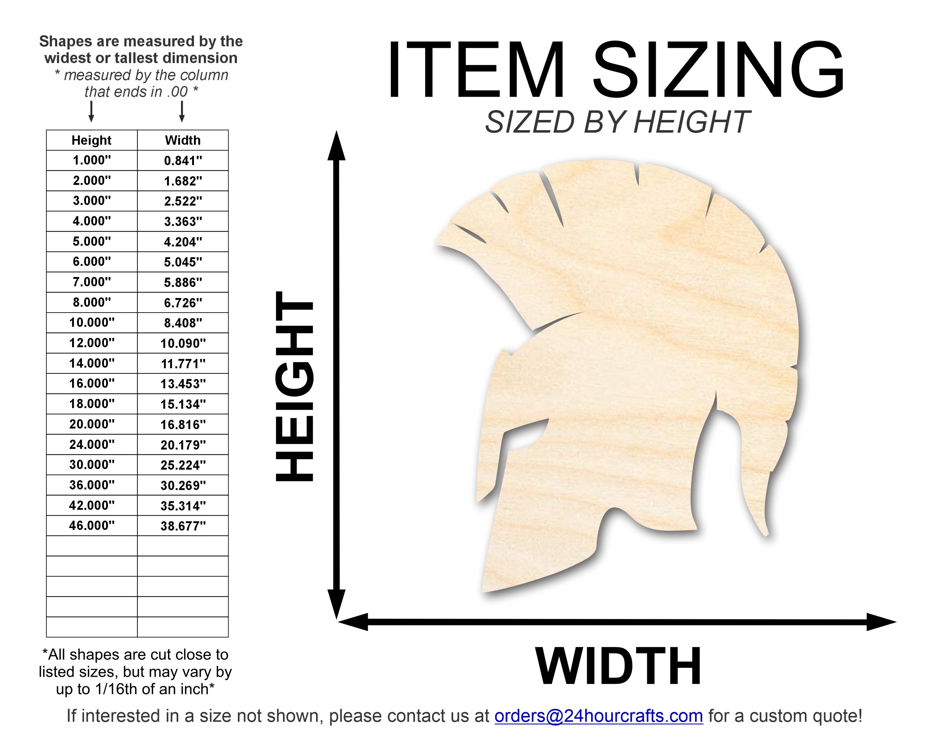 Unfinished DIY Craft Cutout in the Shape of a Trojan Mascot | Up to 46 Inches for Do - It - Yourself Projects