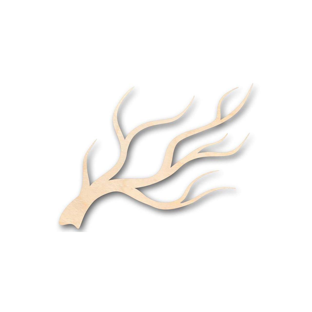 Unfinished Wood Tree Branch Shape - Fall - Winter - Craft - up to 46 DIY
