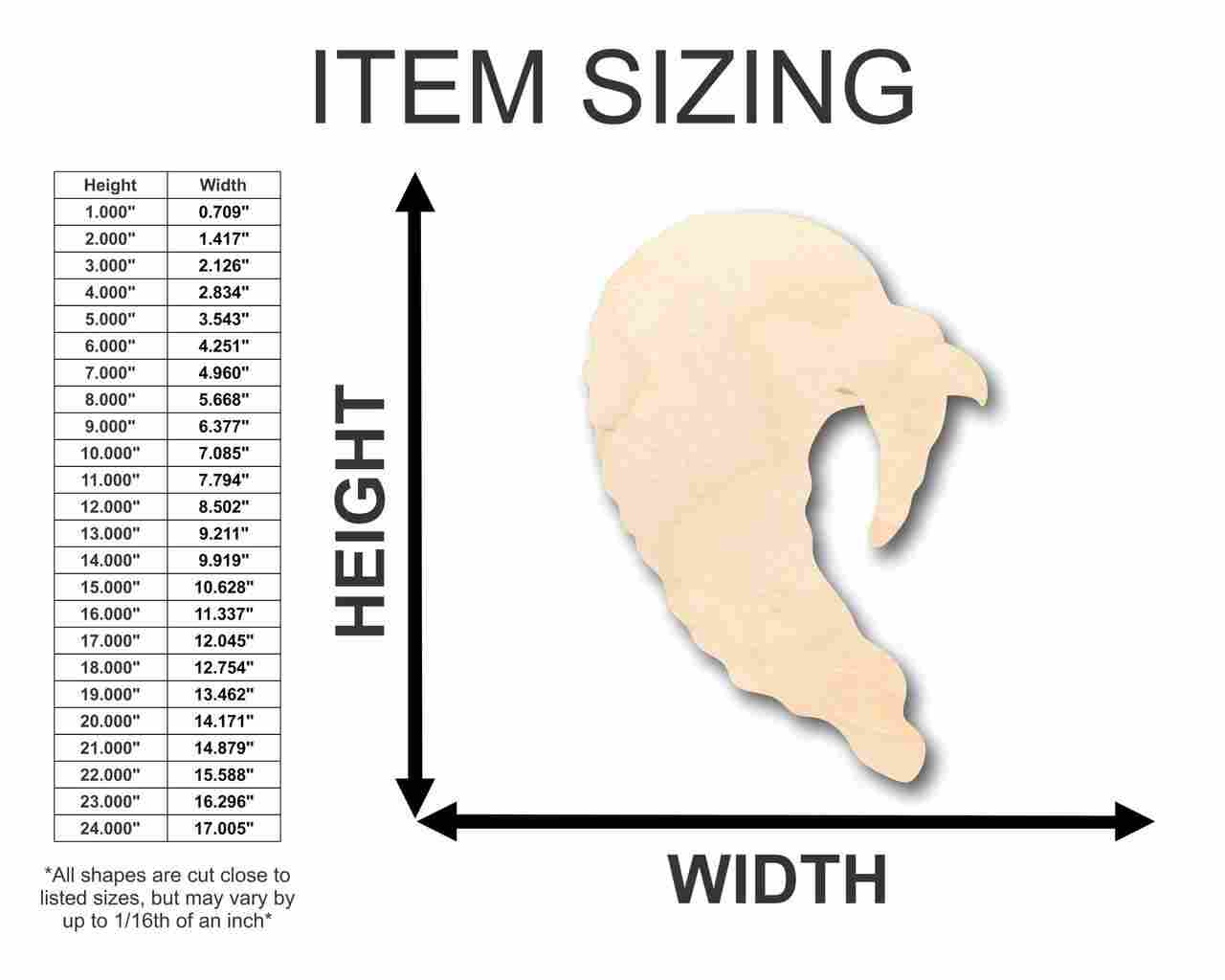 Unfinished Baltic Birch Wood Turkey Head Shape for Thanksgiving DIY Craft Projects - Ideal Bird - Animal - Craft Supplies up to 46 DIY