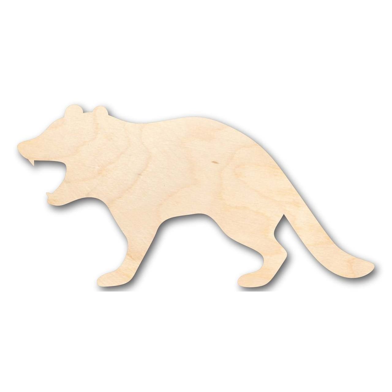 Unfinished Wood Tasmanian Devil Animal Shape for Various DIY Craft Projects up to 46