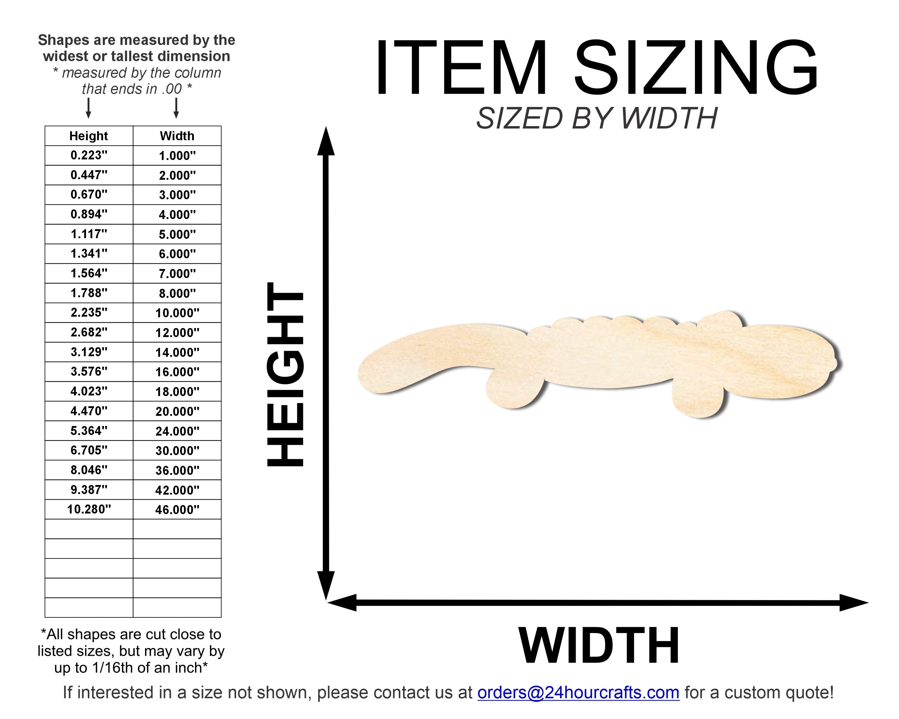DIY Unfinished Baltic Birch Alligator Balloon Shape Craft Cutout up to 46'