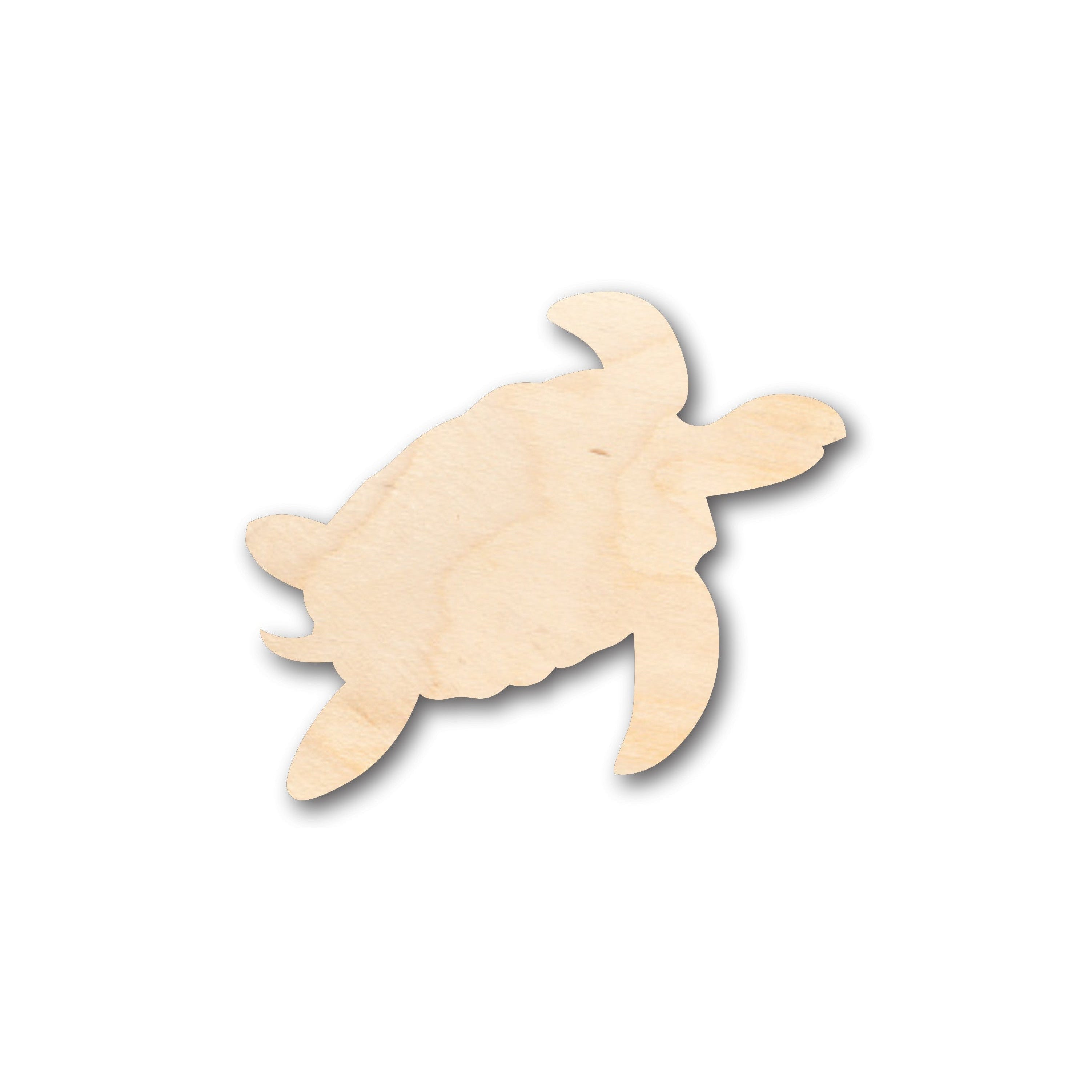 Unfinished Wood Crafts in Turtle Shape - Ideal for up to 46 DIY Projects