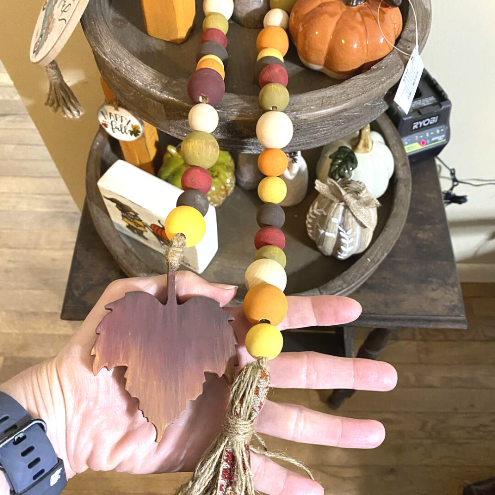 DIY Unfinished Wood Pumpkin Leaf Shapes for Fall Crafts, up to 46