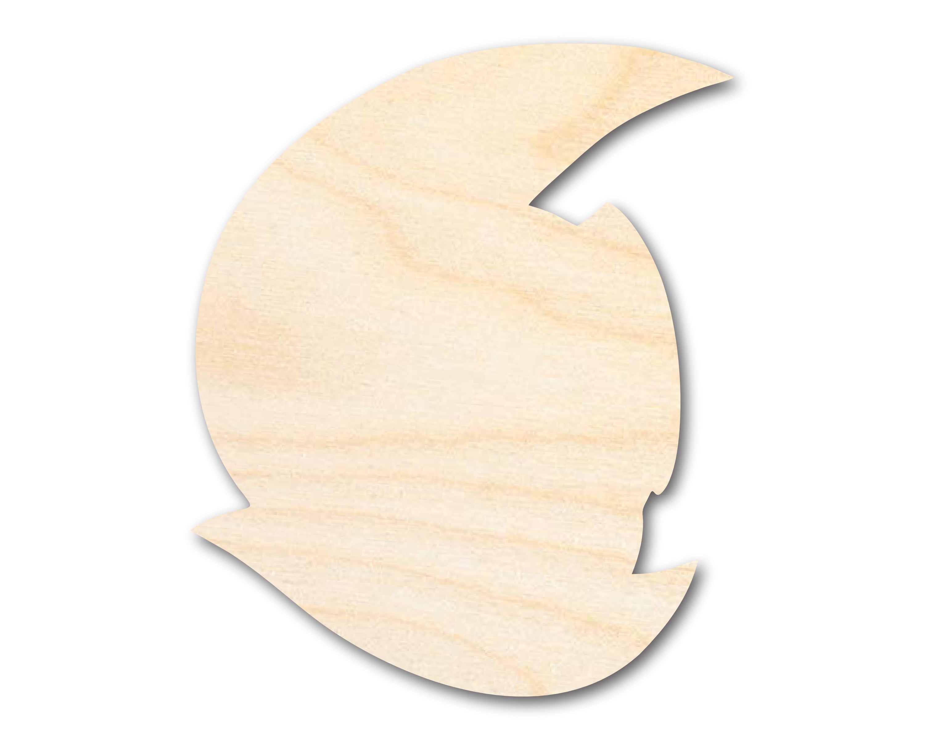 Unfinished DIY Craft Cutout in the Shape of a Spartan Mascot | Up to 46 Different DIY Options for Craft Enthusiasts