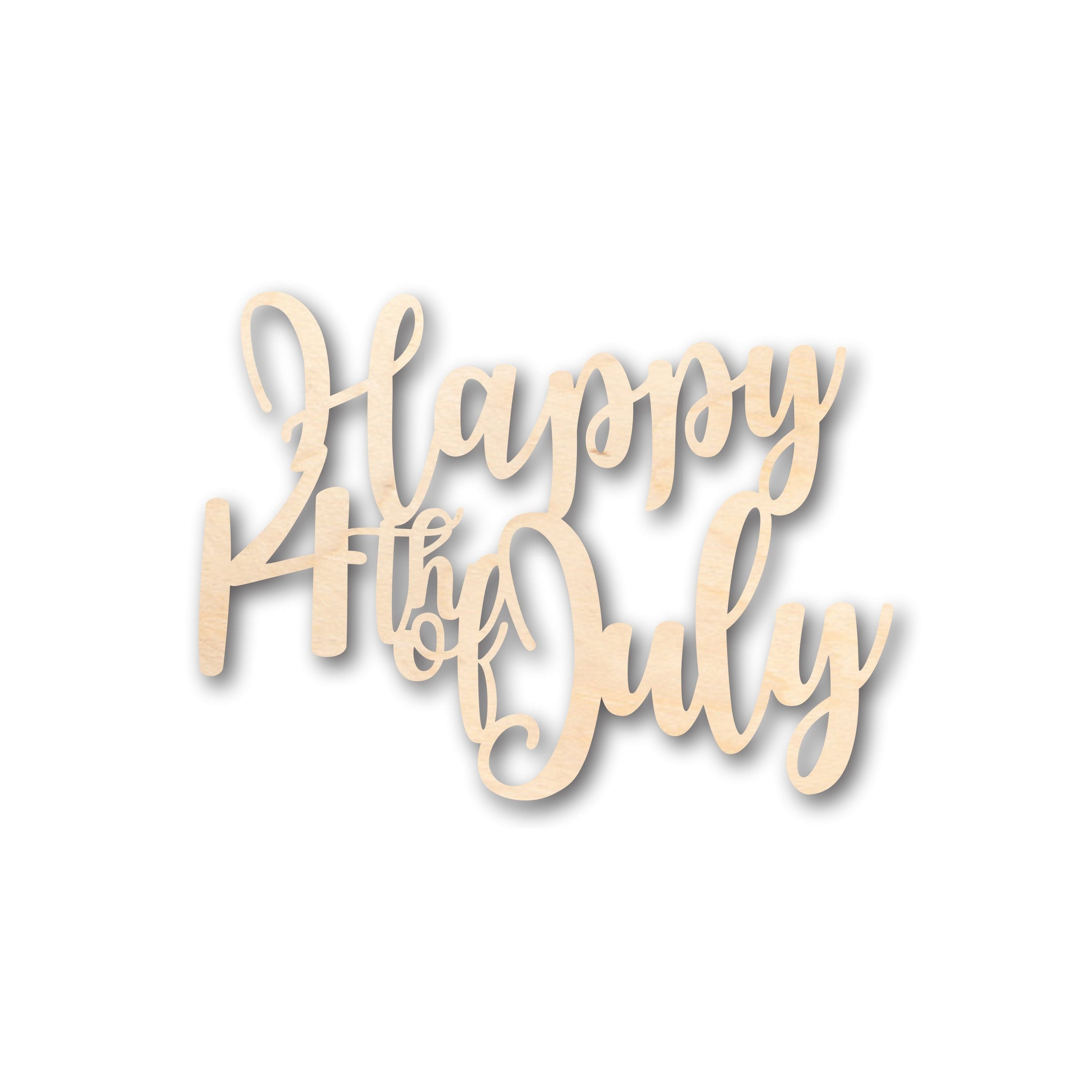 DIY Unfinished Wood Bastille Day July 14th Shape - Up to 46 for Crafts