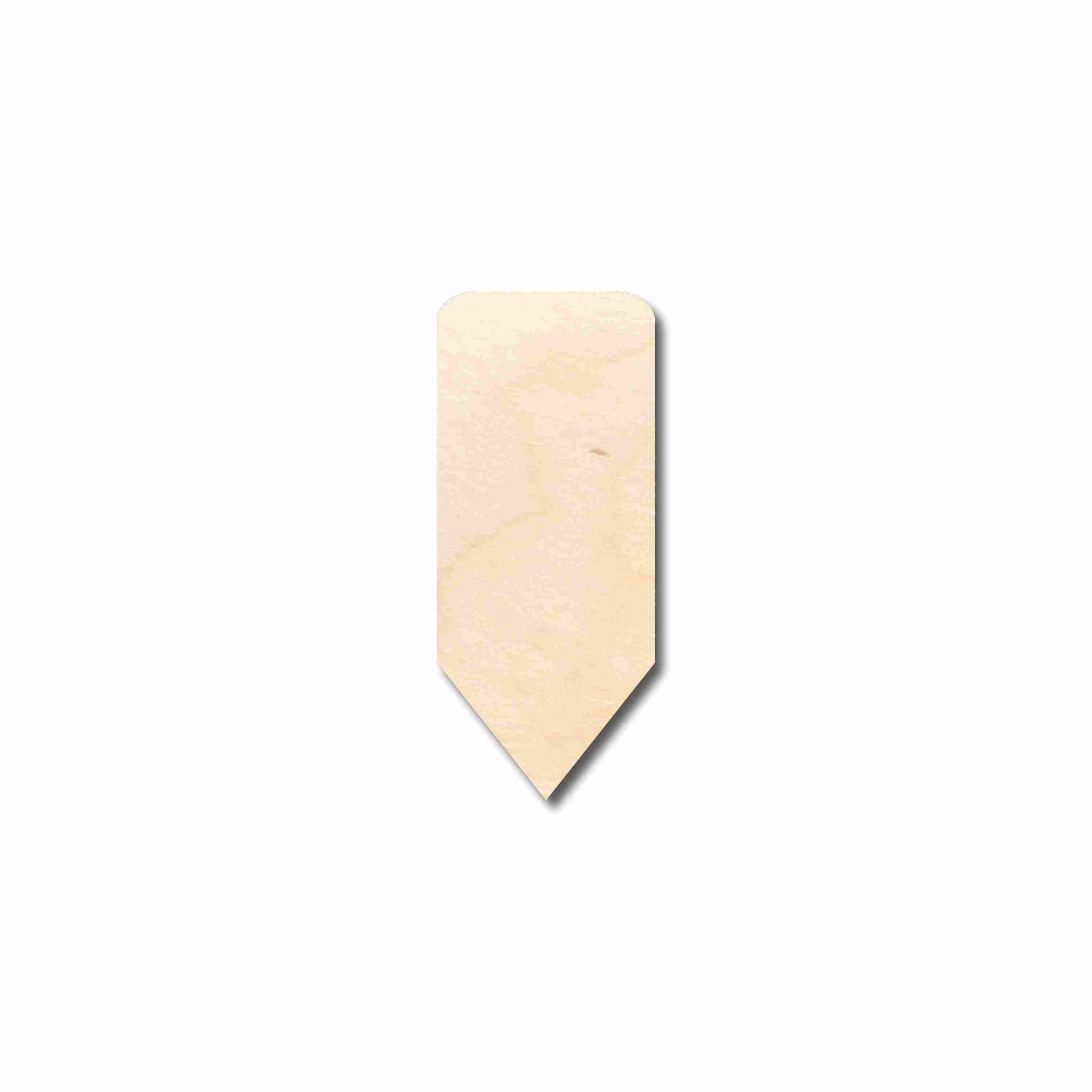DIY Ready Unfinished Wood Fat Pencil Silhouette - Up to 46 Craft Projects