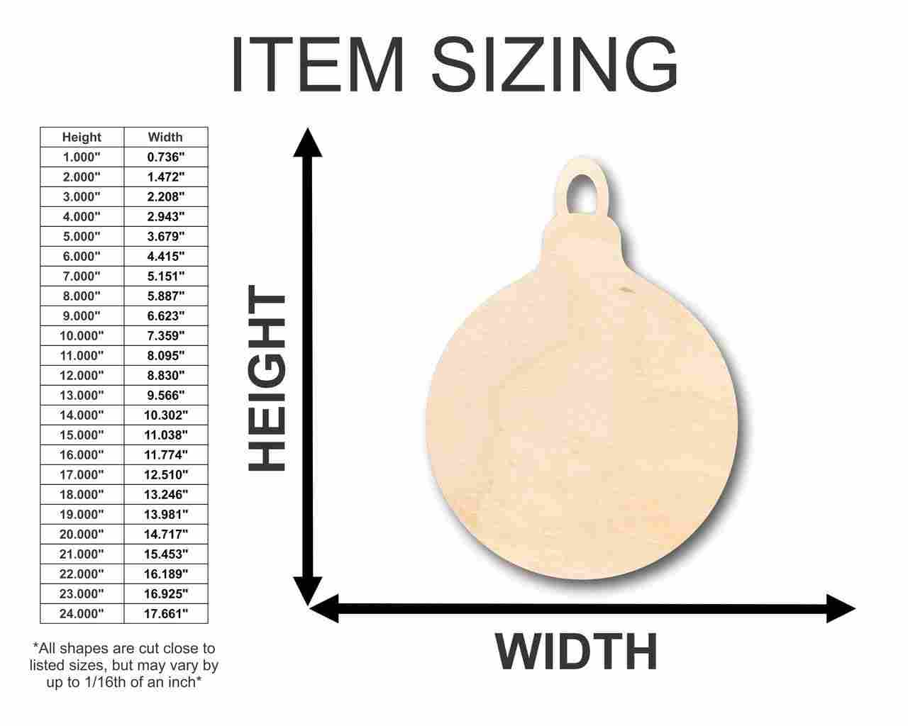 DIY Unfinished Wood Bulb Shapes for Christmas Crafts (Up to 46 Pieces)