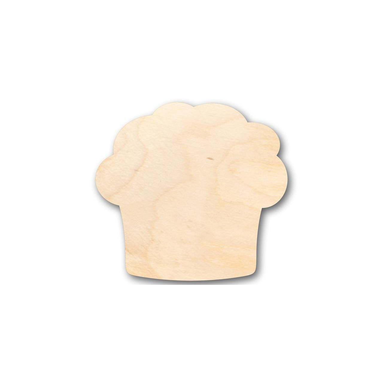 DIY Unfinished Wood Muffin Shapes for Kitchen, Food & Crafts (Up to 46)