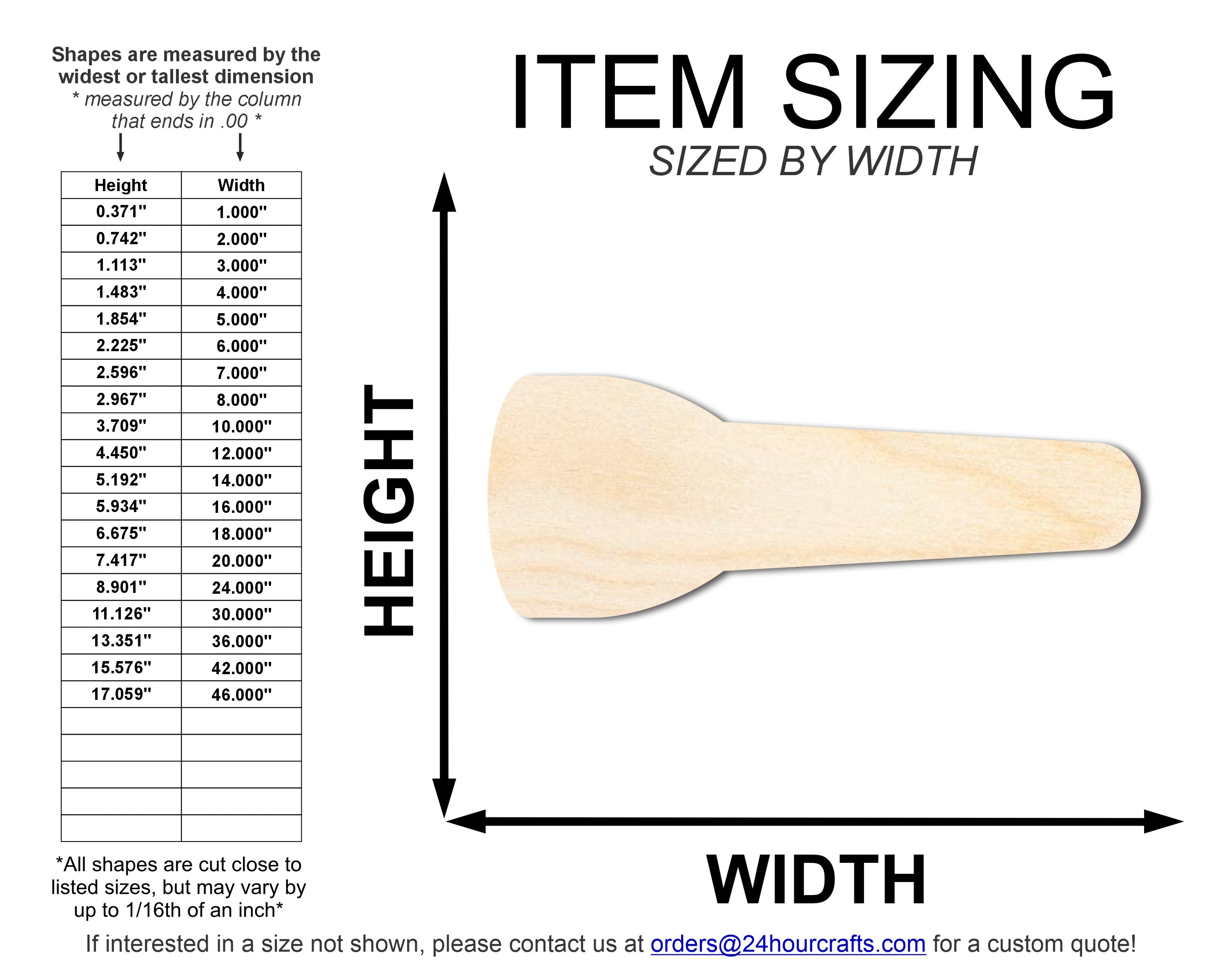 Unfinished Wood Craft Cutout in Flashlight Shape for Up to 46 DIY Projects