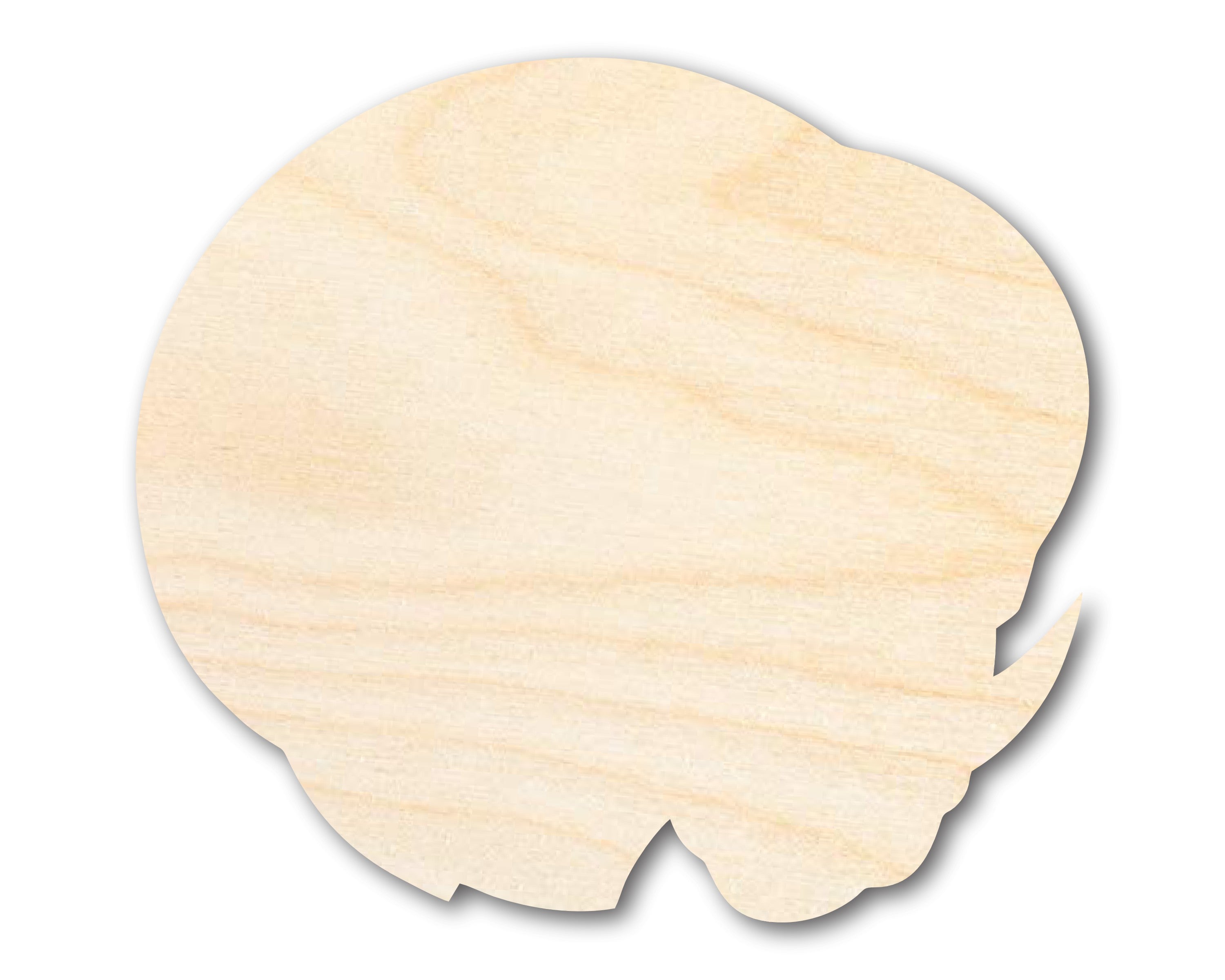 DIY Unfinished Wood Ram Mascot Shape Cutout - Up to 46 Inches for Your Crafts