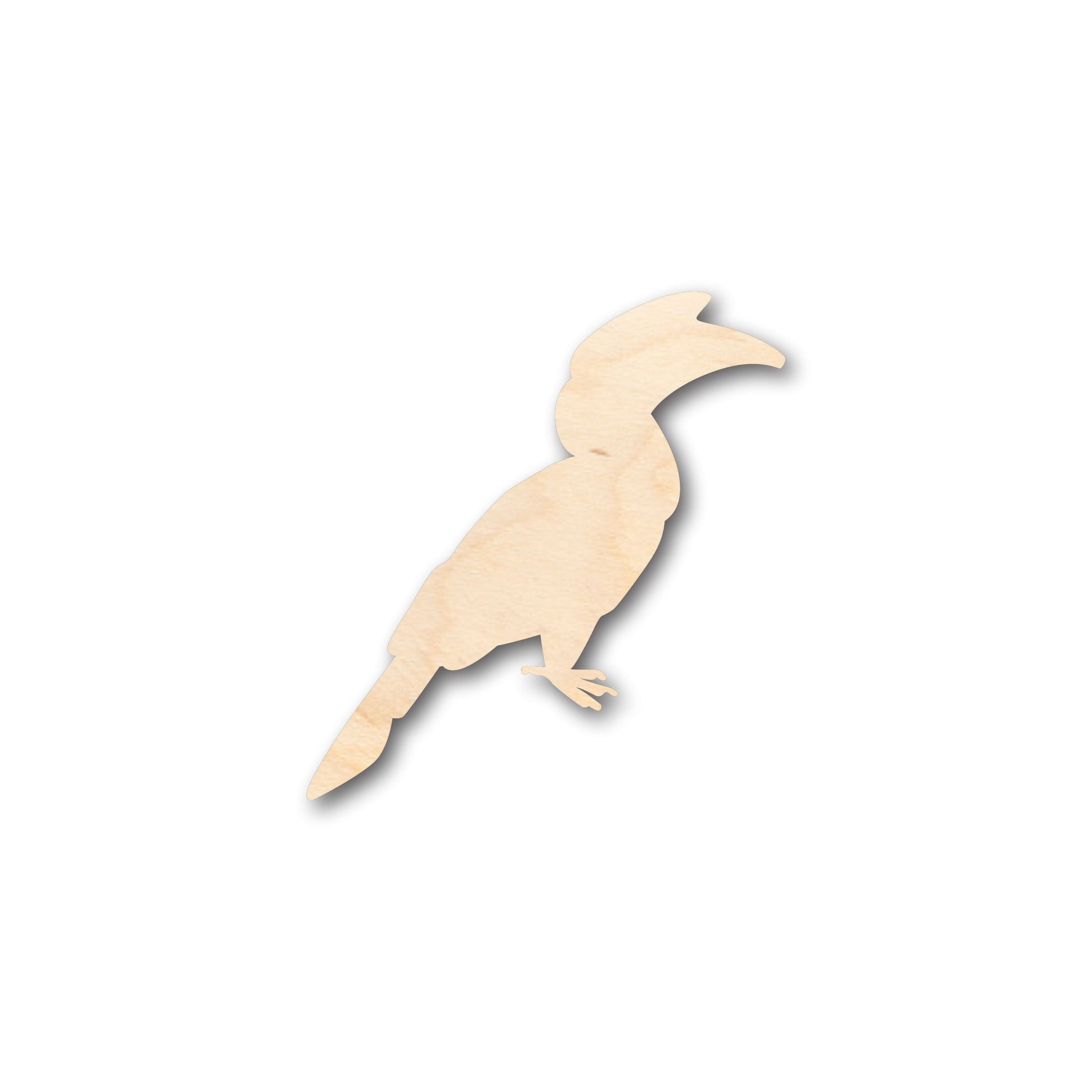 Unfinished Wood Tropical Bird Shape Craft Supplies for Up to 46 Do - It - Yourself Projects