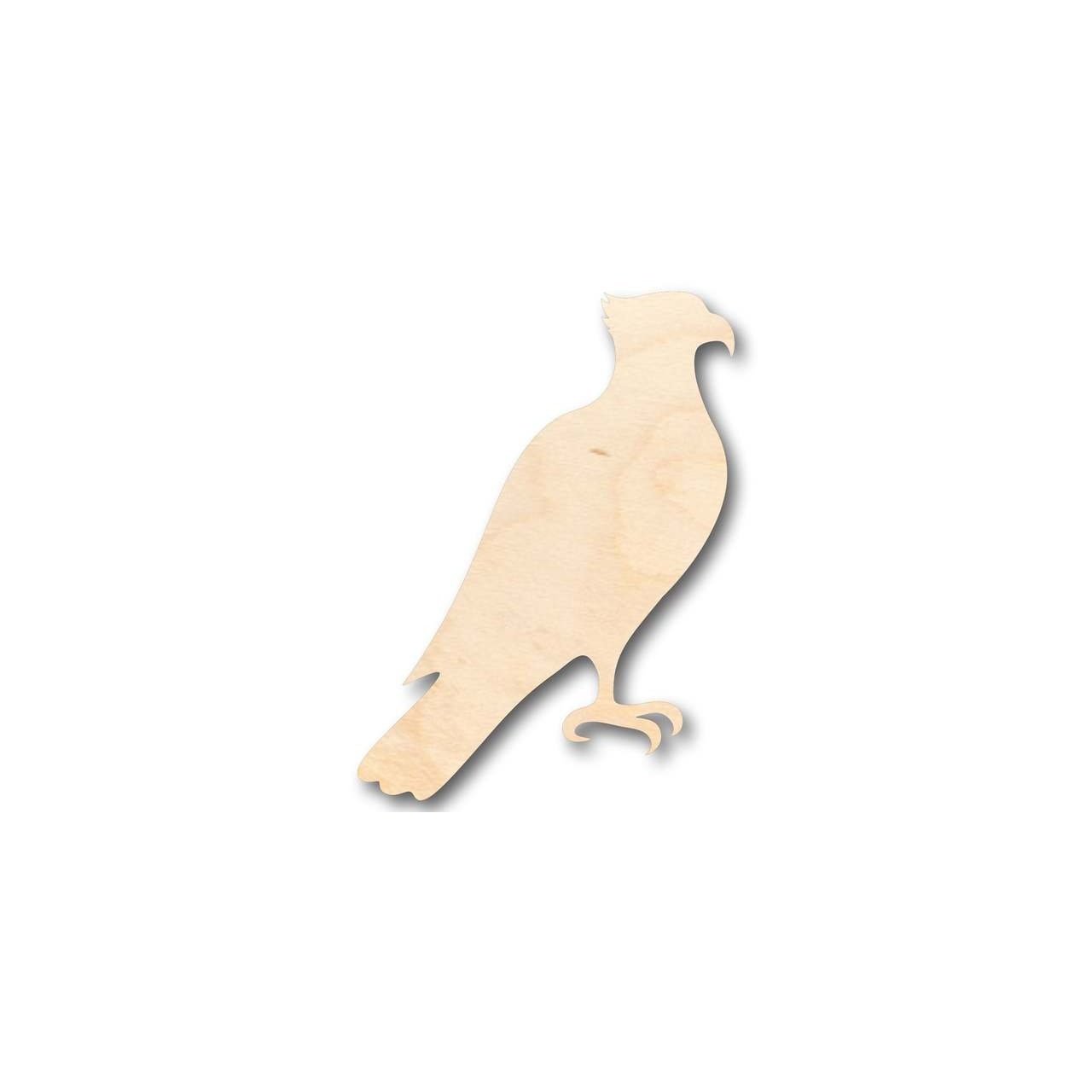 Unfinished Wood Osprey Shape - Ideal for DIY Animal, Bird, and Wildlife Crafts, Sizes up to 46 Inches