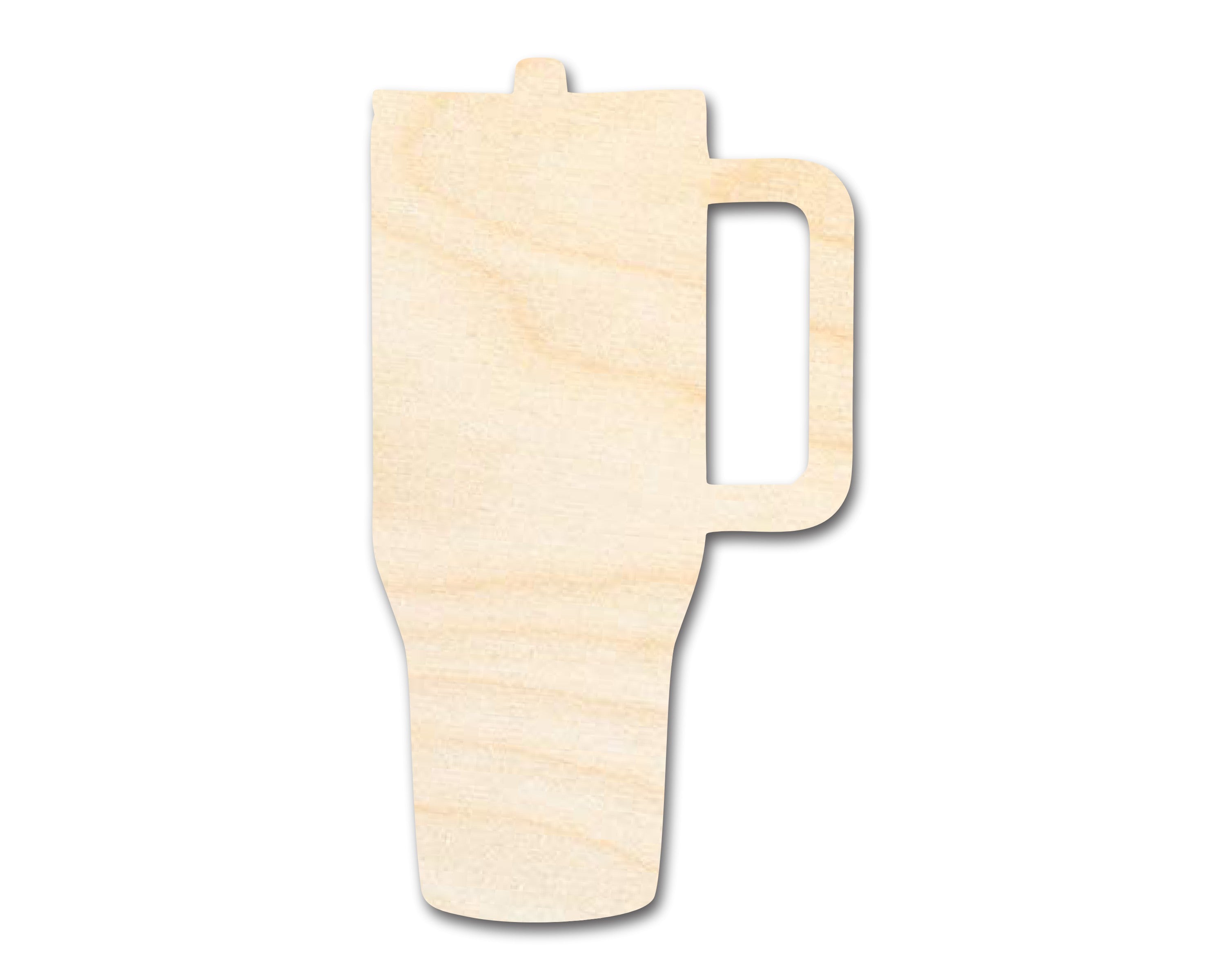 Unfinished Baltic Birch Wood Travel Jug Shape DIY Craft Cutout, Sizes Up to 46 Inches for Multiple DIY Projects