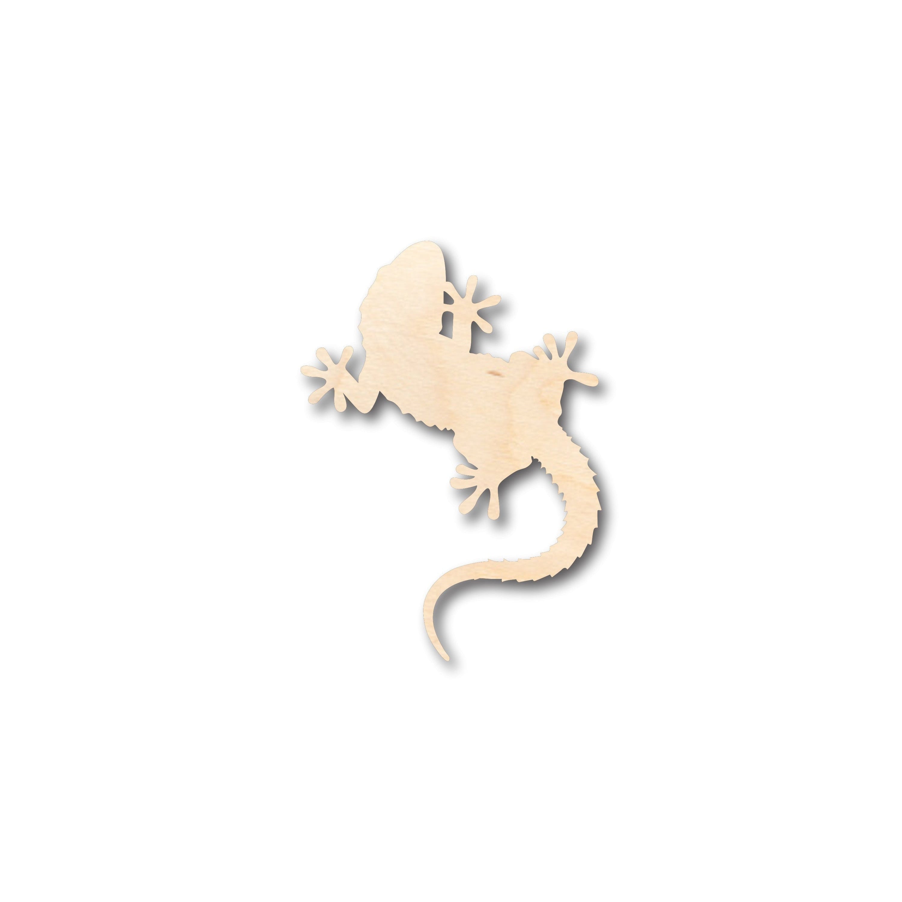 DIY Unfinished Wood Lizard and Gecko Shapes up to 46 Pieces for Crafts