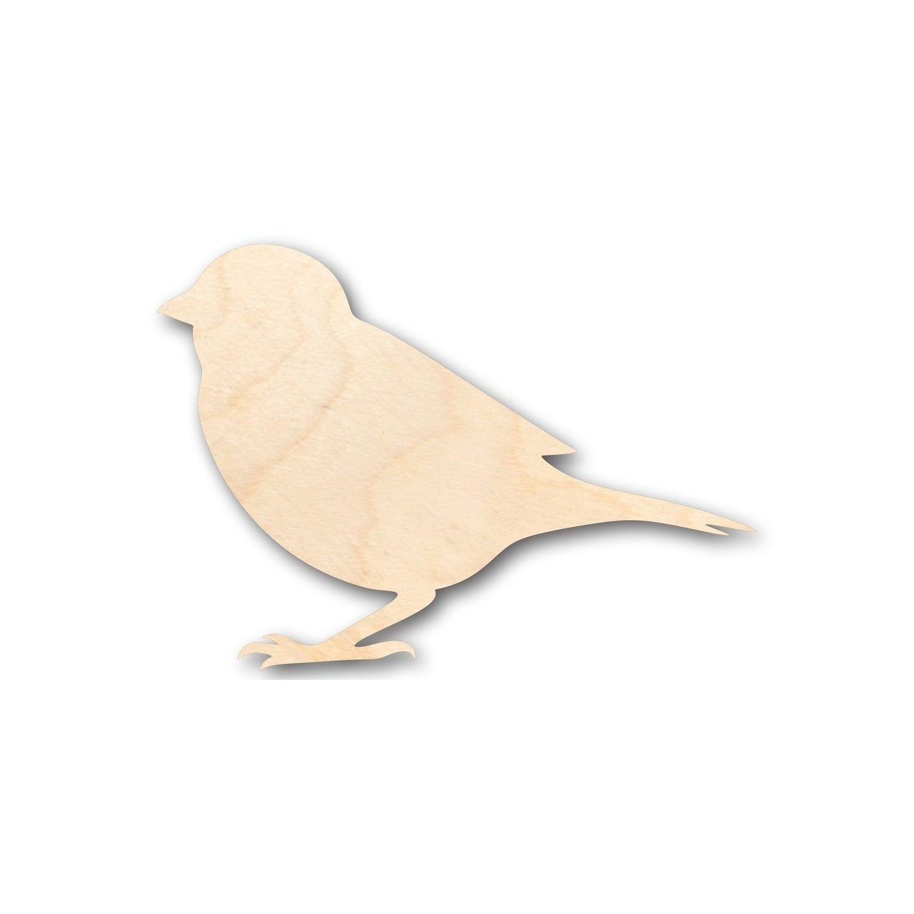 DIY Unfinished Baltic Birch Wood Sparrow Shapes up to 24 Inches