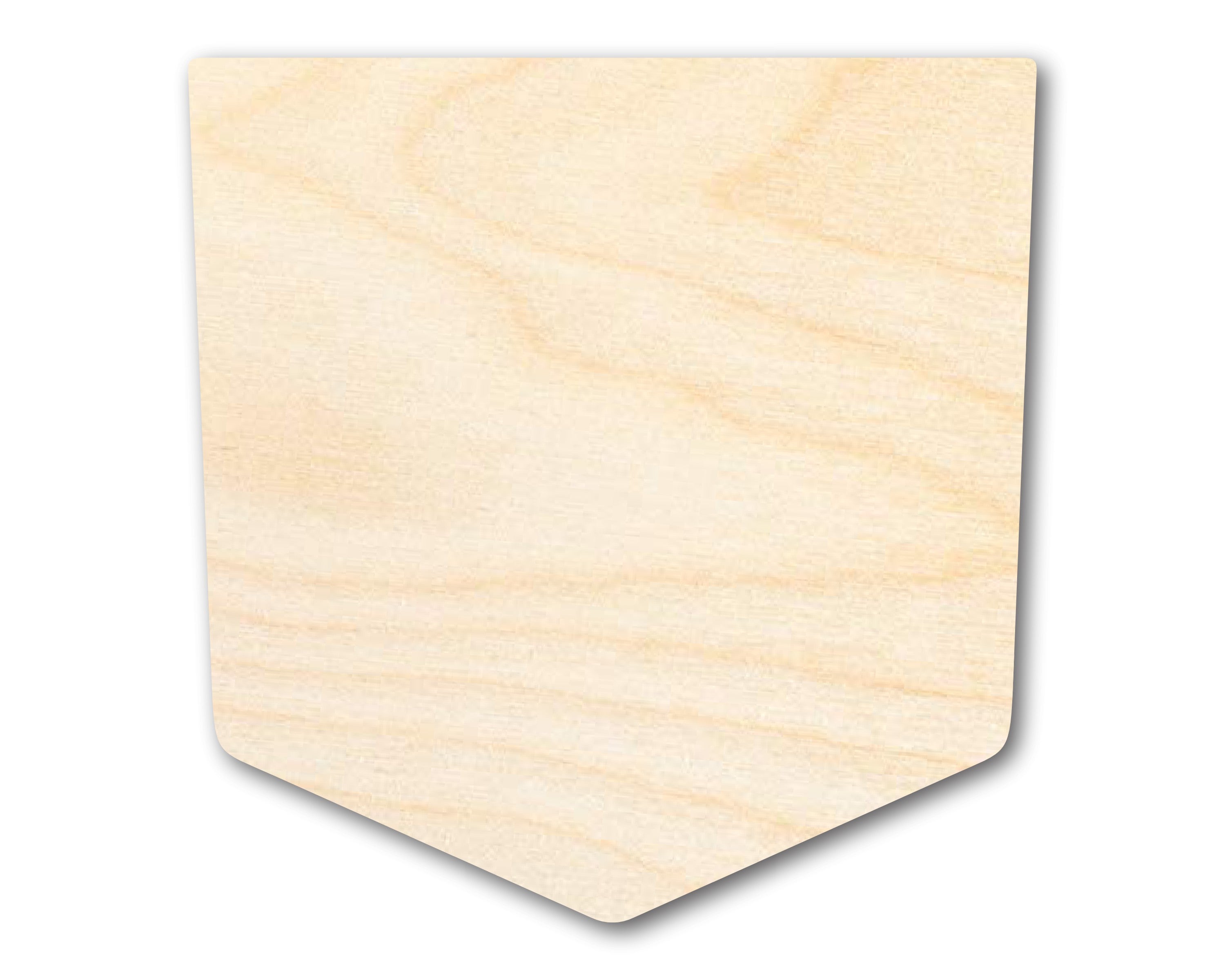 DIY Unfinished Wood Pocket Shapes for Crafts - Up to 46 Pieces