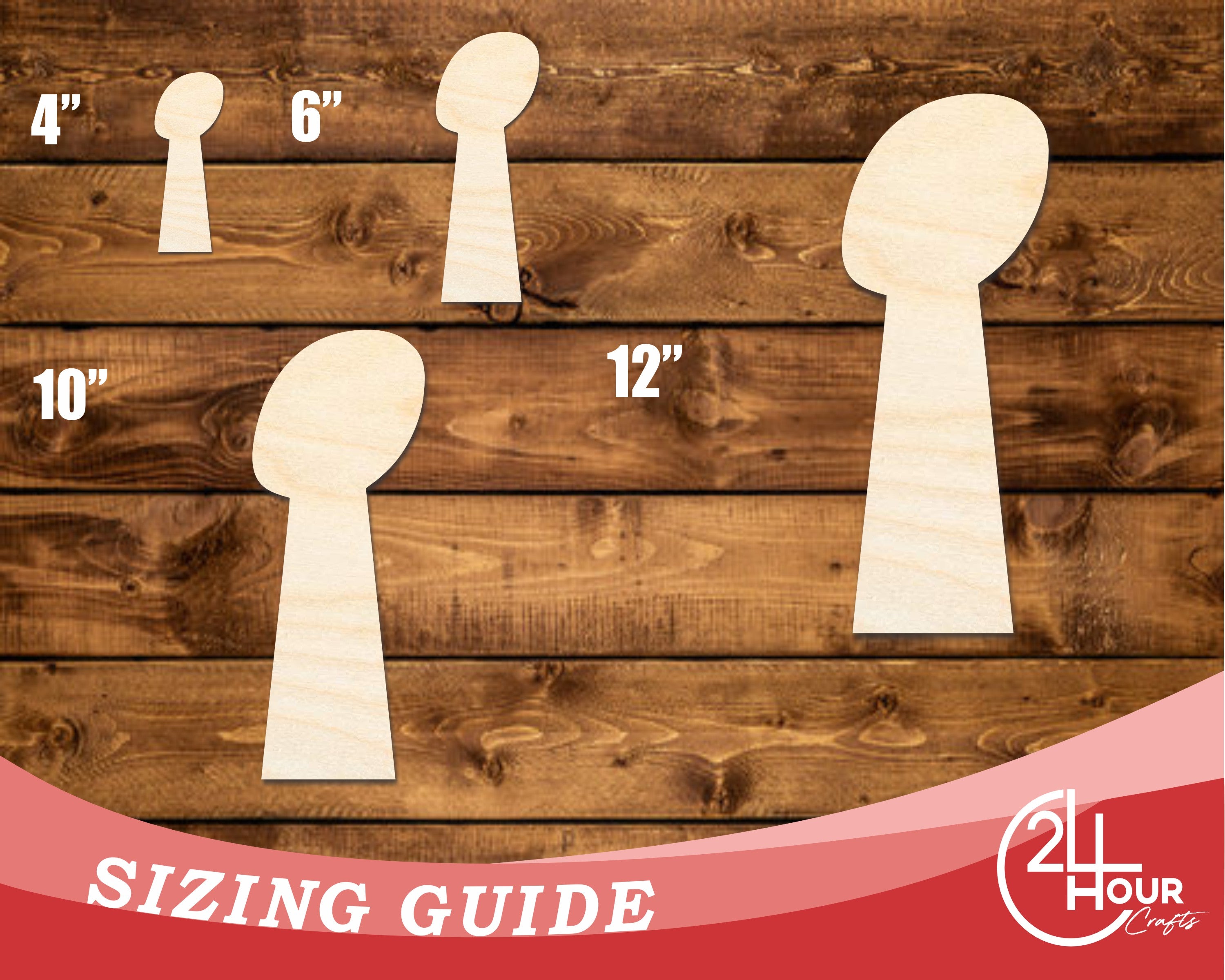 DIY Unfinished Baltic Birch Football Trophy Shape Cutouts up to 46 Inches