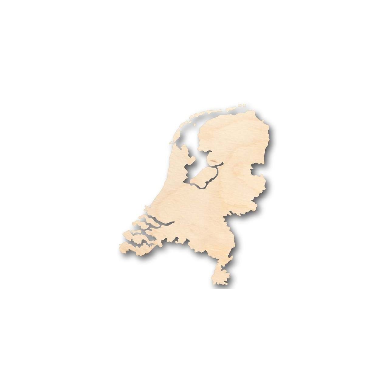 Unfinished Baltic Birch Plywood Netherlands Shape Country Craft Ideal for up to 46 DIY Projects