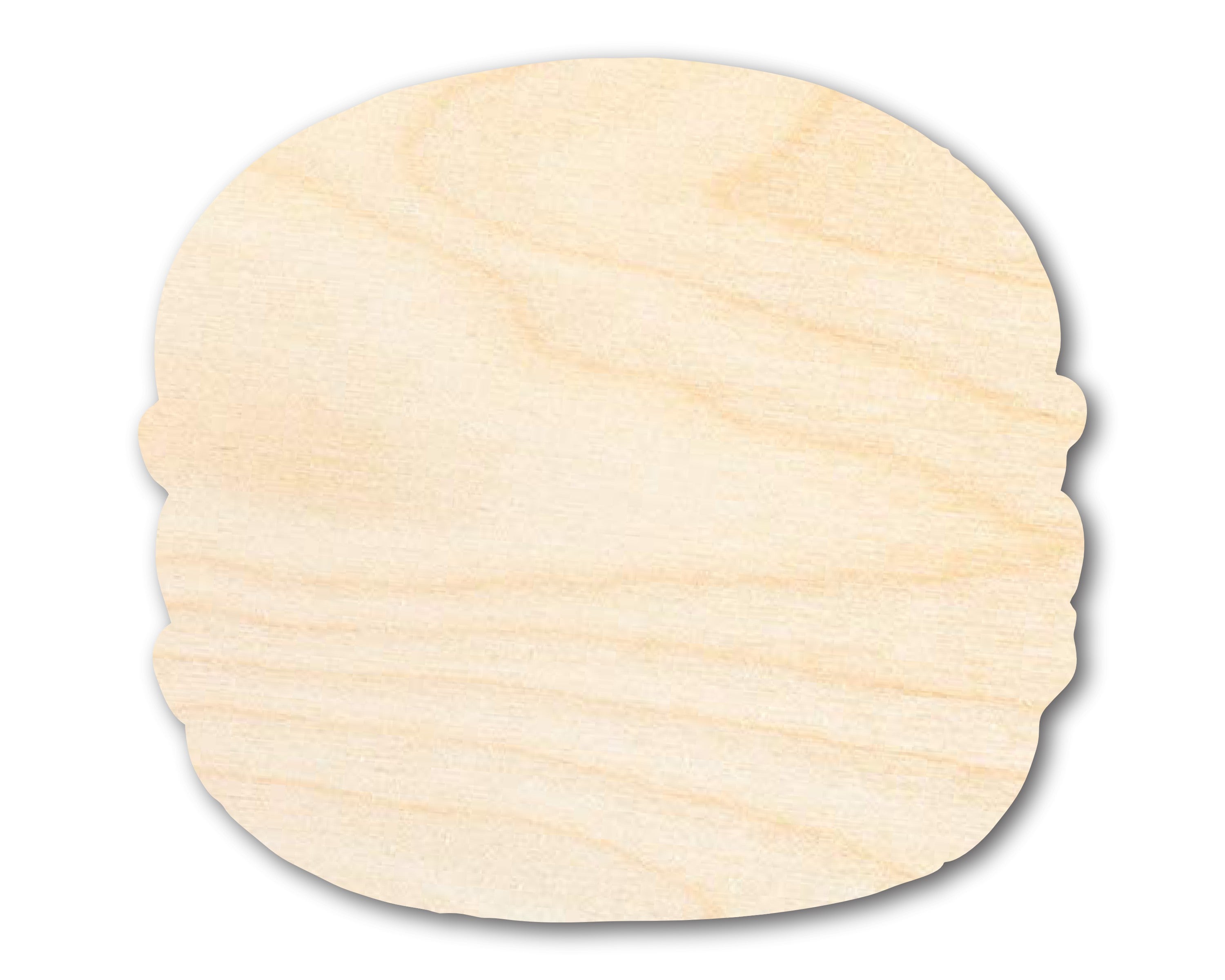 Unfinished DIY Craft Cutout in Macaron Shape | Ideal for Up to 46 DIY Projects