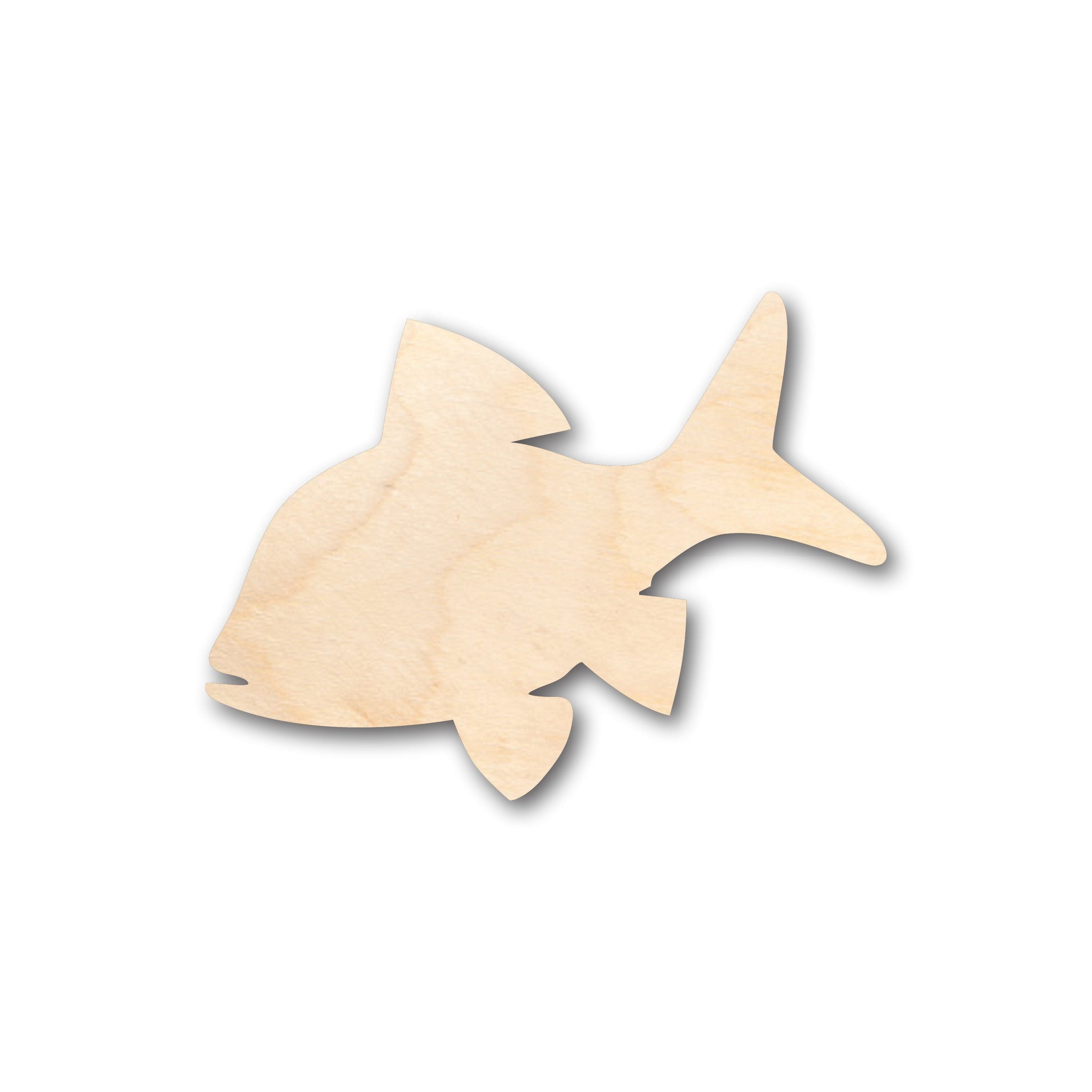 DIY Unfinished Wood Fish Shapes - Up to 46 Pieces for Crafts