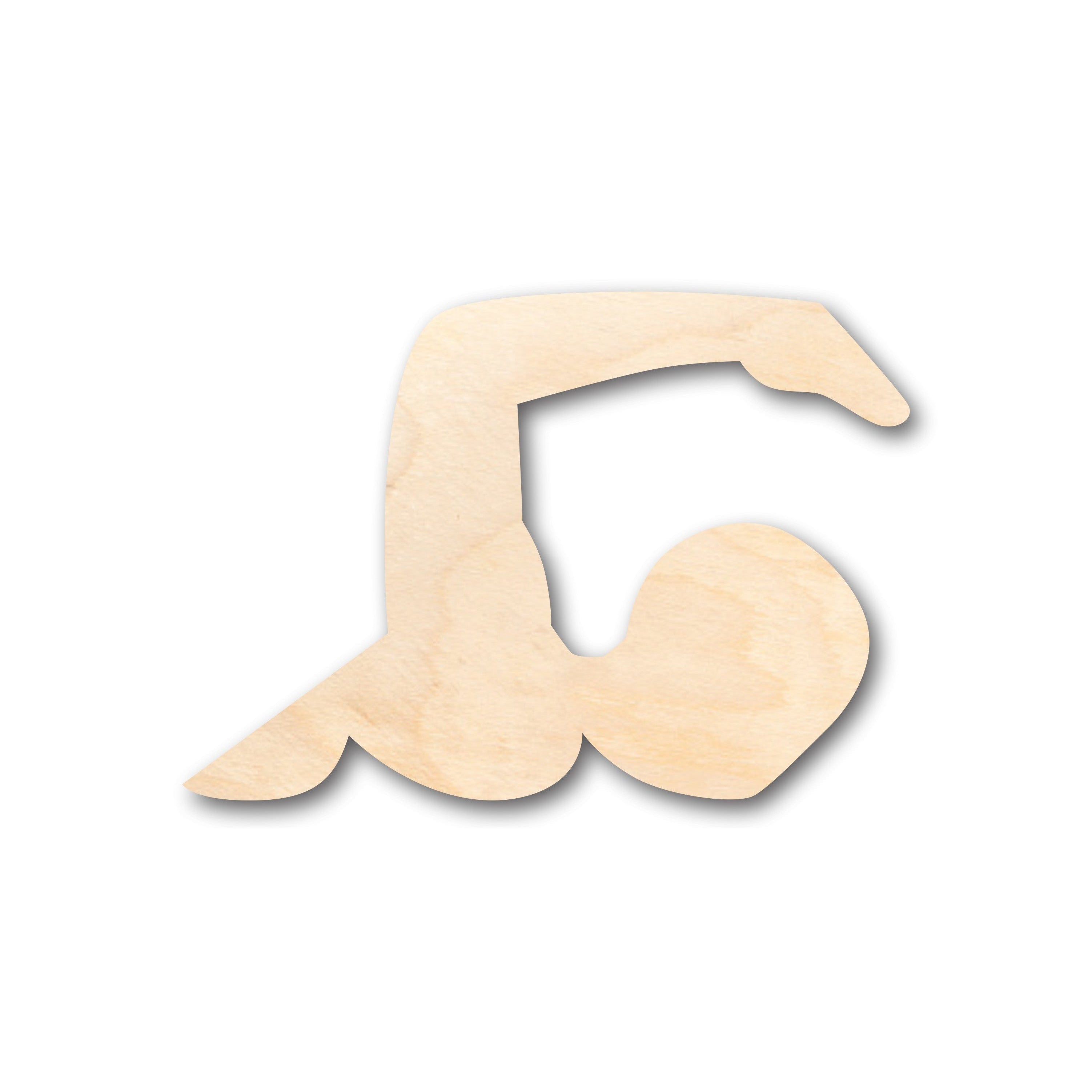 Unfinished Wood Swimming Shape - Craft - up to 46 DIY