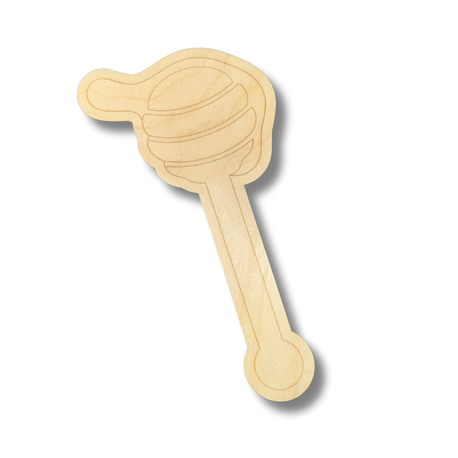 Unfinished Wood Honey Stirrer Shapes for DIY Painting - Up to 30 Pieces