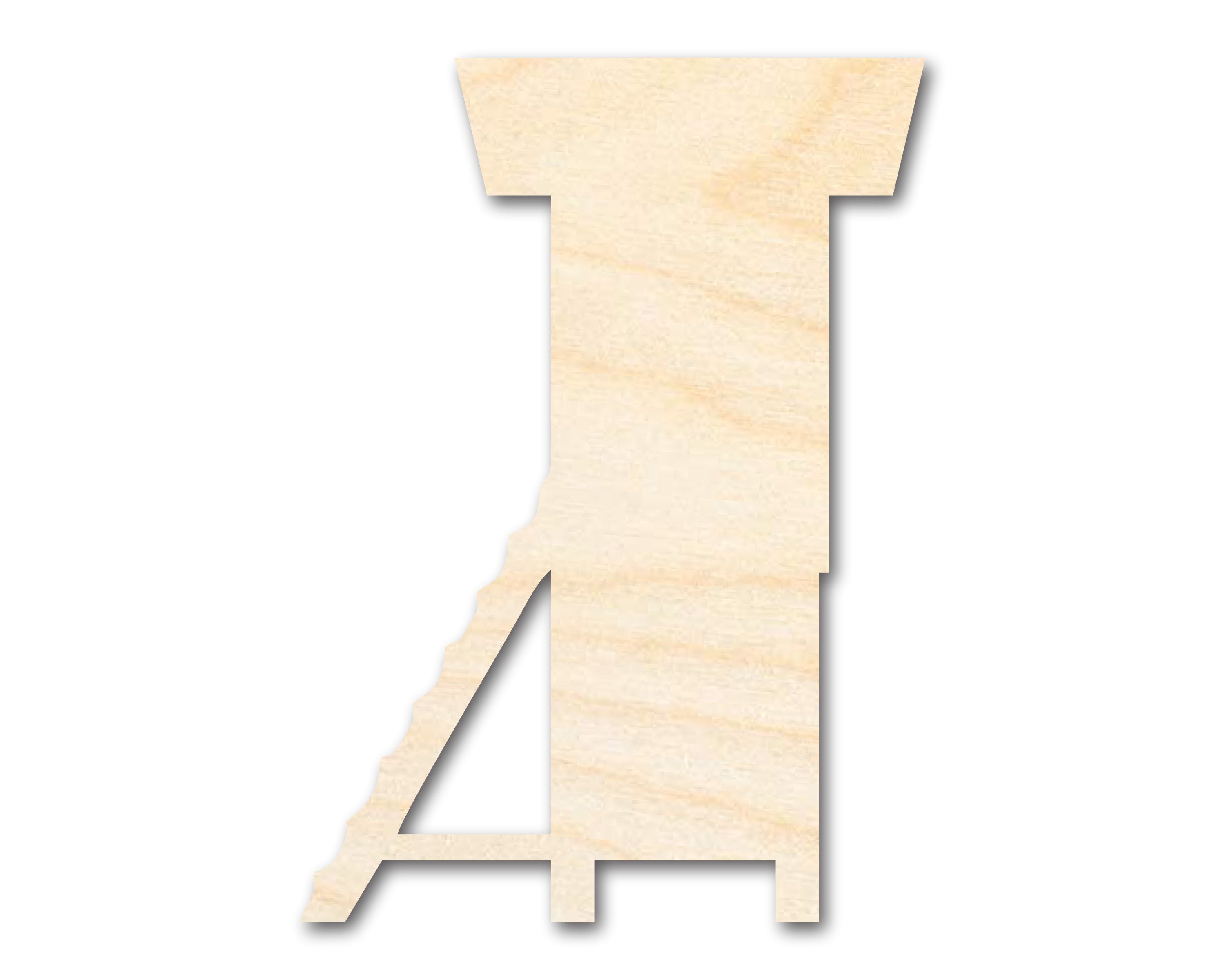 Unfinished Wood Hunting Tree Stand Shape | DIY Craft Cutout | up to 46 DIY
