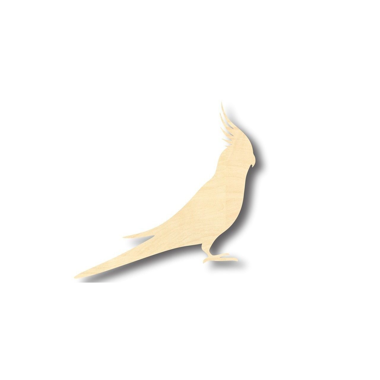 DIY Unfinished Wood Cockatiel Shape for Animal - Wildlife - Pet Crafts (up to 46)