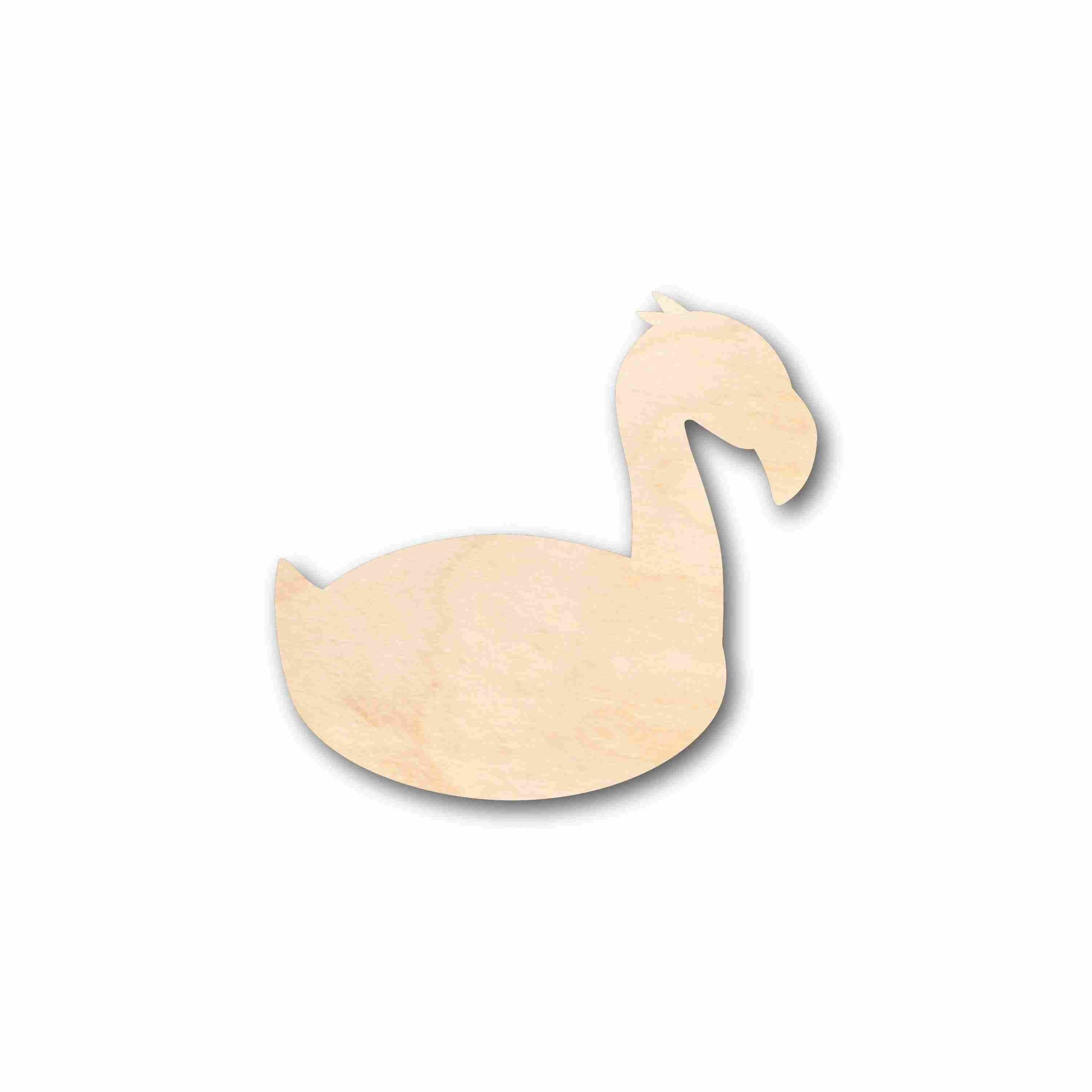 Unfinished Baltic Birch Plywood Flamingo Silhouette for Up to 46 DIY Craft Projects