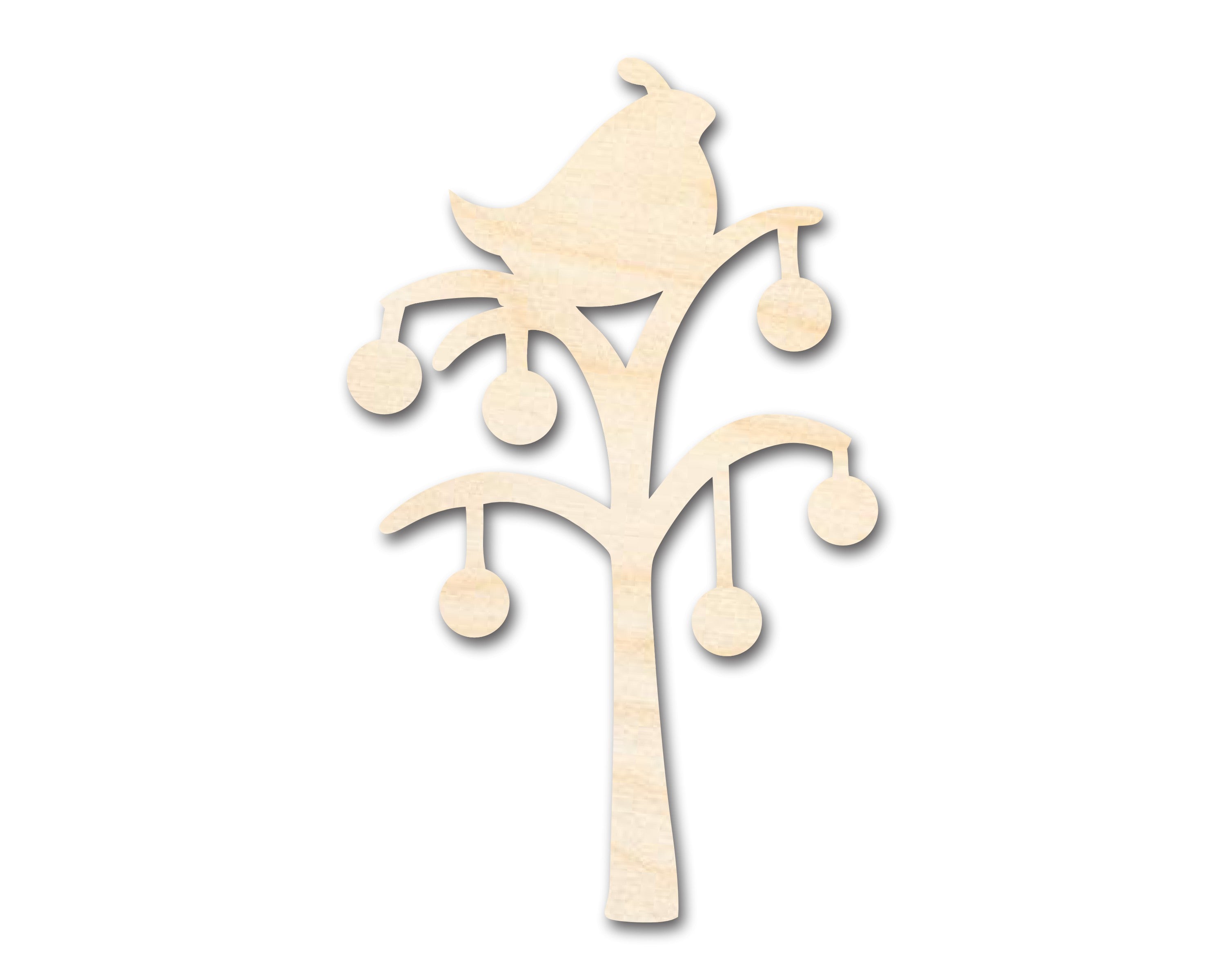 Unfinished Sanded Wood Partridge in Pear Shape - Crafts up to 36 Inches