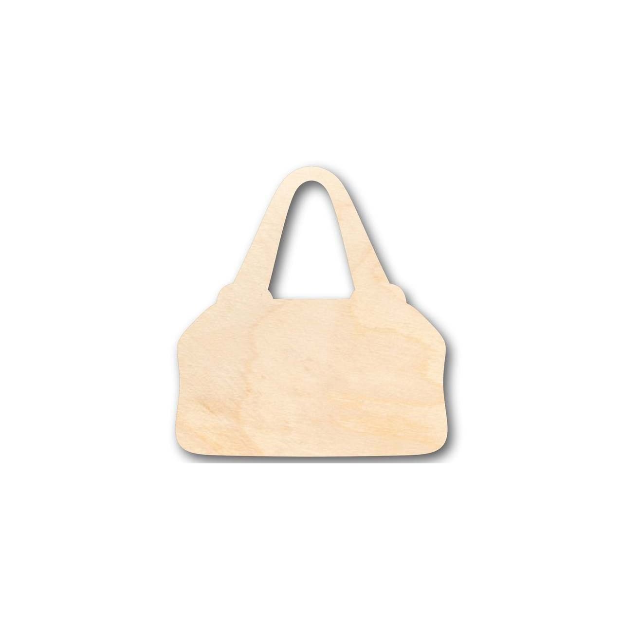 DIY Unfinished Baltic Birch Wood Purse Shapes up to 24 Inches