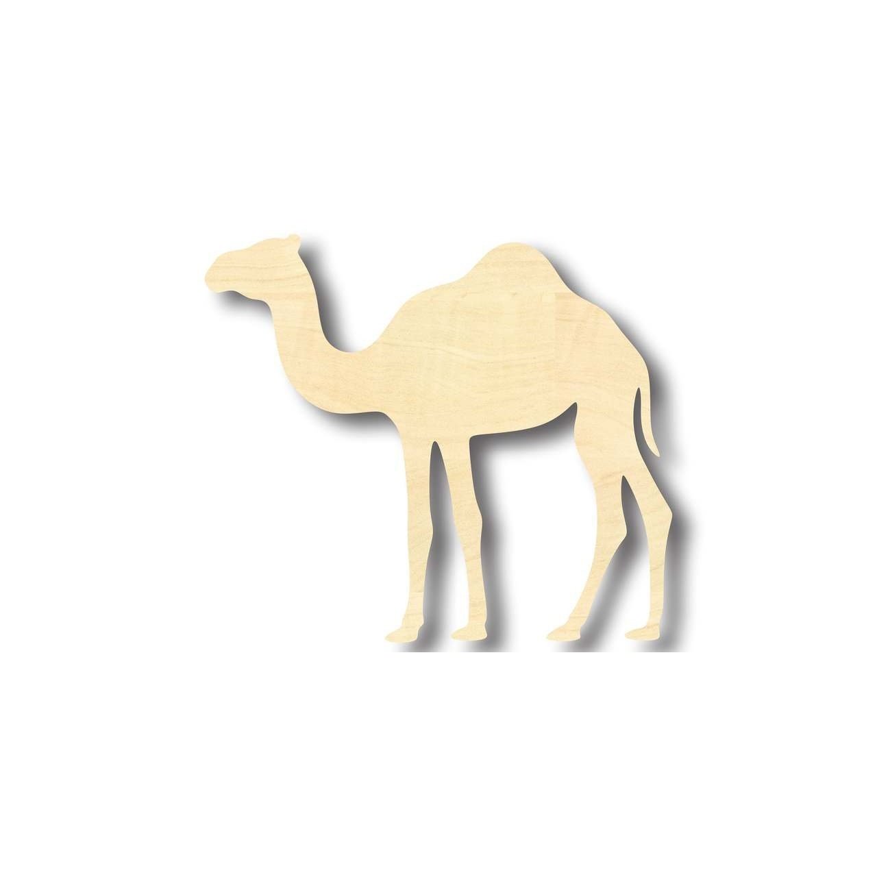 Unfinished Baltic Birch Plywood Camel Shape - Ideal for Animal - Themed DIY Crafts up to 46 DIY Projects