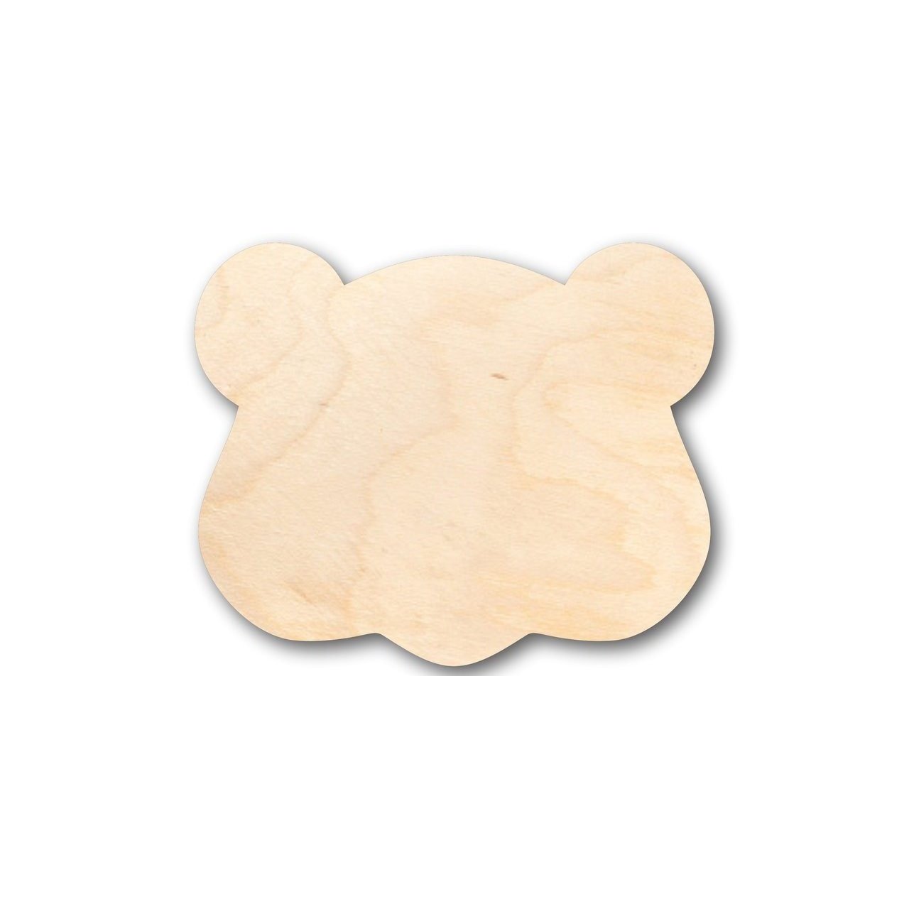DIY Unfinished Wood Groundhog Head Shape for Groundhog's Day Crafts (Up to 46)