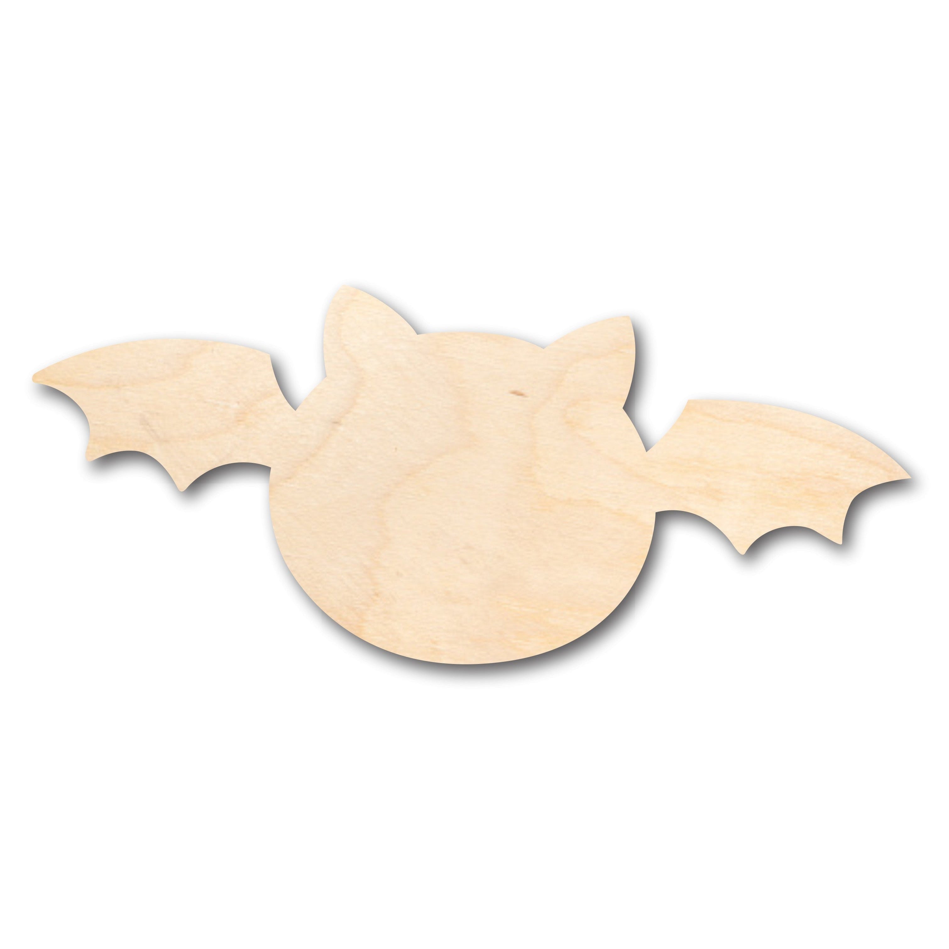 Unfinished Wood Bat - Shaped Craft Items for Up to 46 Do - It - Yourself Projects