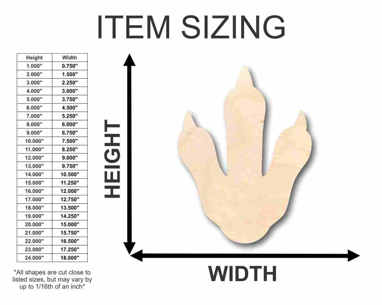 Unfinished Baltic Birch Plywood Penguin Foot Shape Craft Supplies - Ideal for Up to 46 DIY Projects