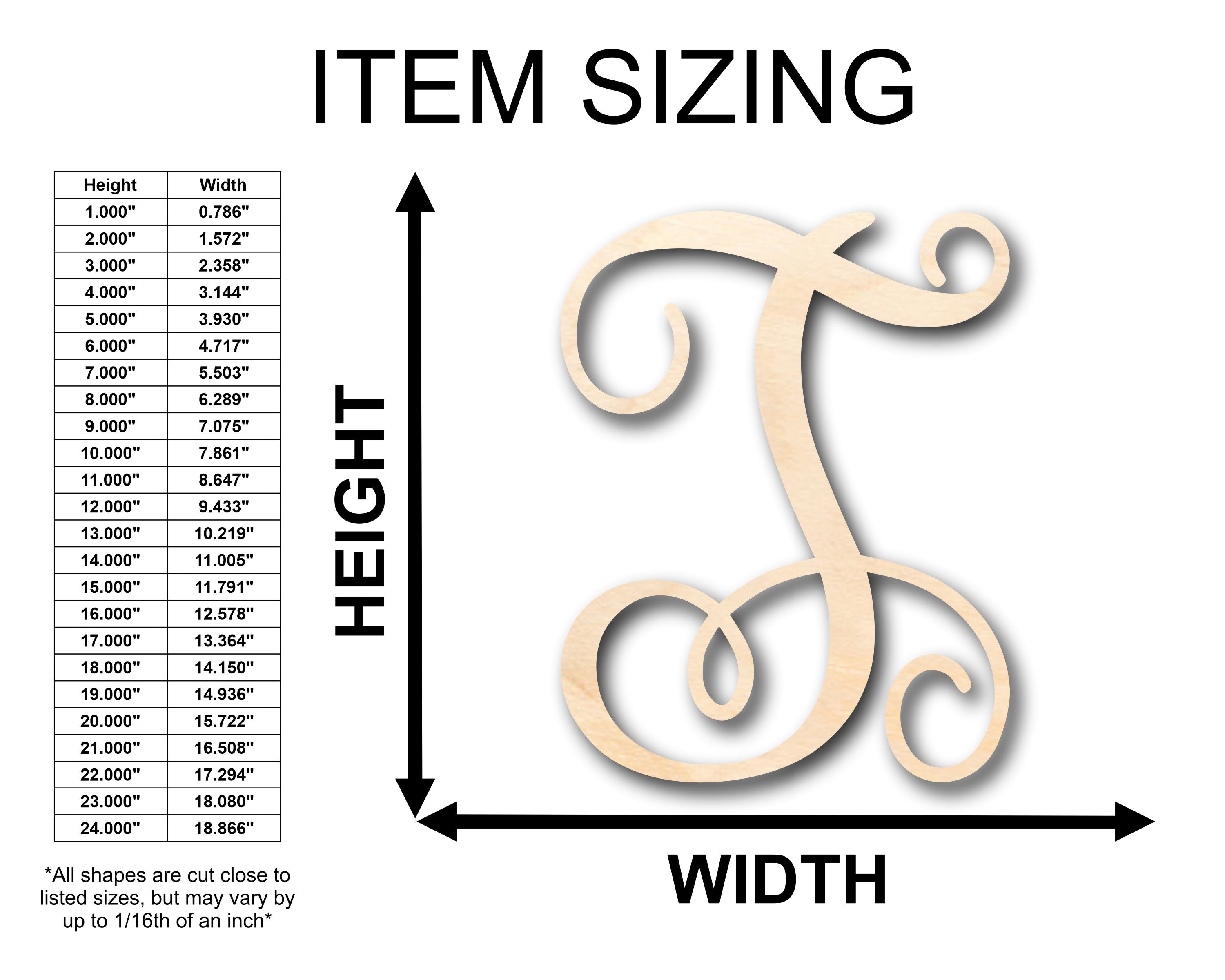 Unfinished Wood DIY Monogram T-Shape Craft Supplies - Up to 46 Pieces for Your Creative Projects
