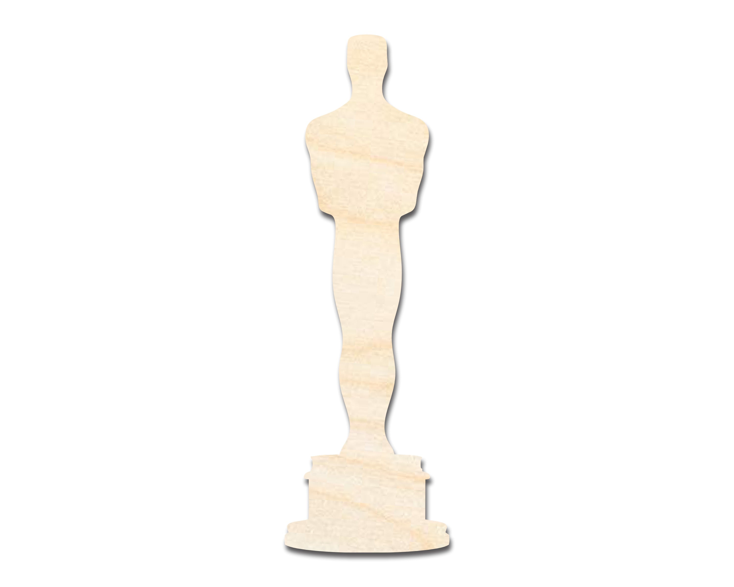 DIY Unfinished Baltic Birch Wood Movie Award Shape Cutouts up to 46 Inches