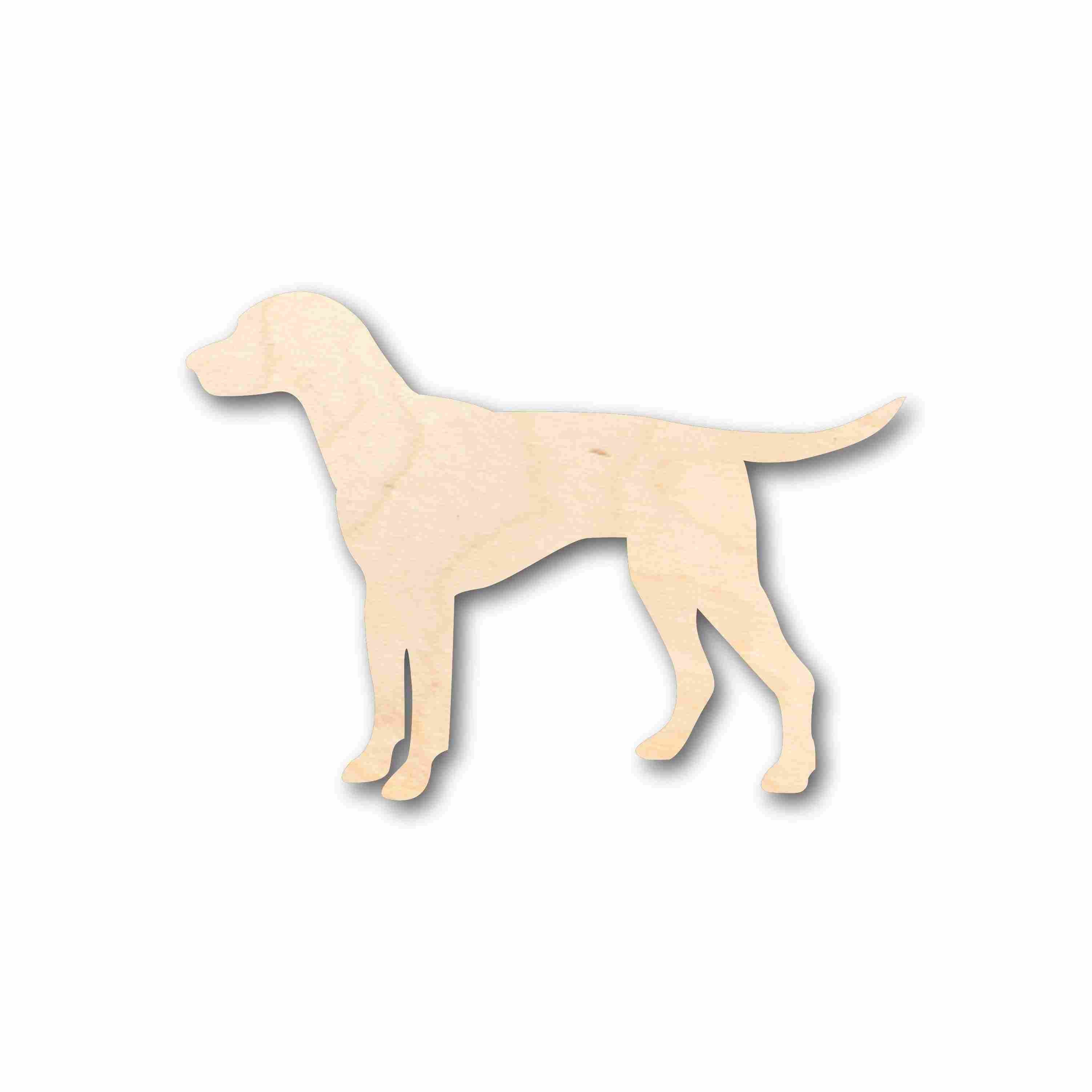 Unfinished Baltic Birch Plywood Dalmatian Dog Silhouette - Ideal for Up to 46 DIY Craft Projects