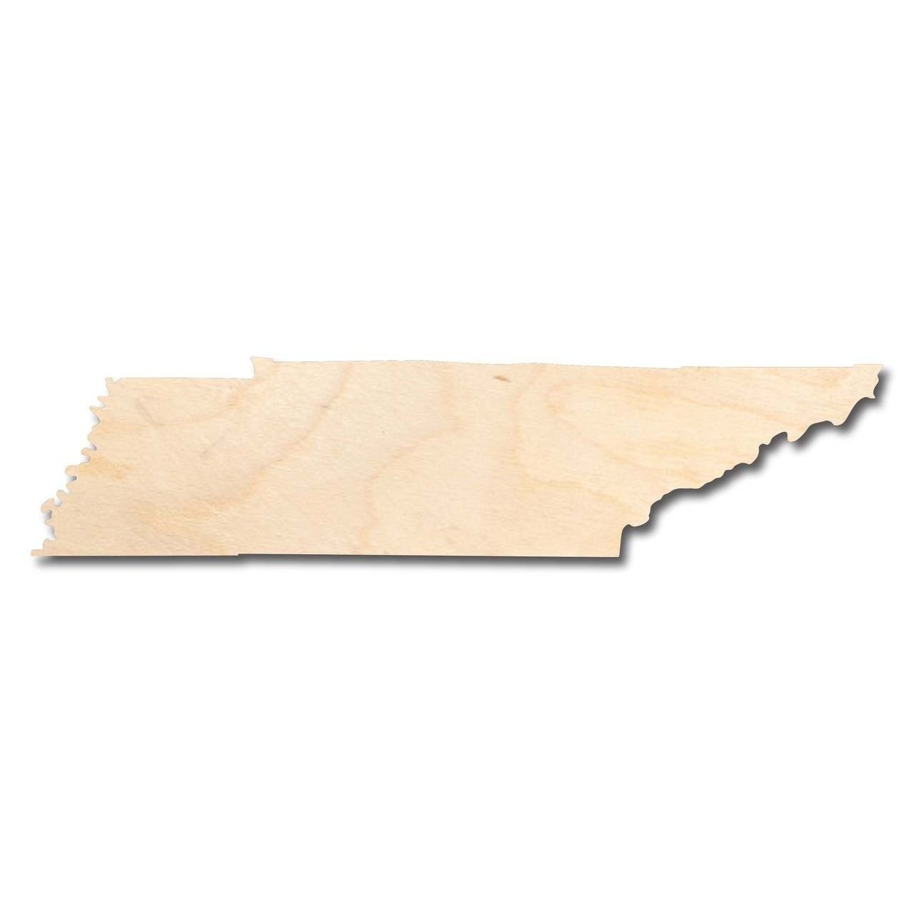 DIY Unfinished Wood Tennessee State Shape for Crafts up to 46
