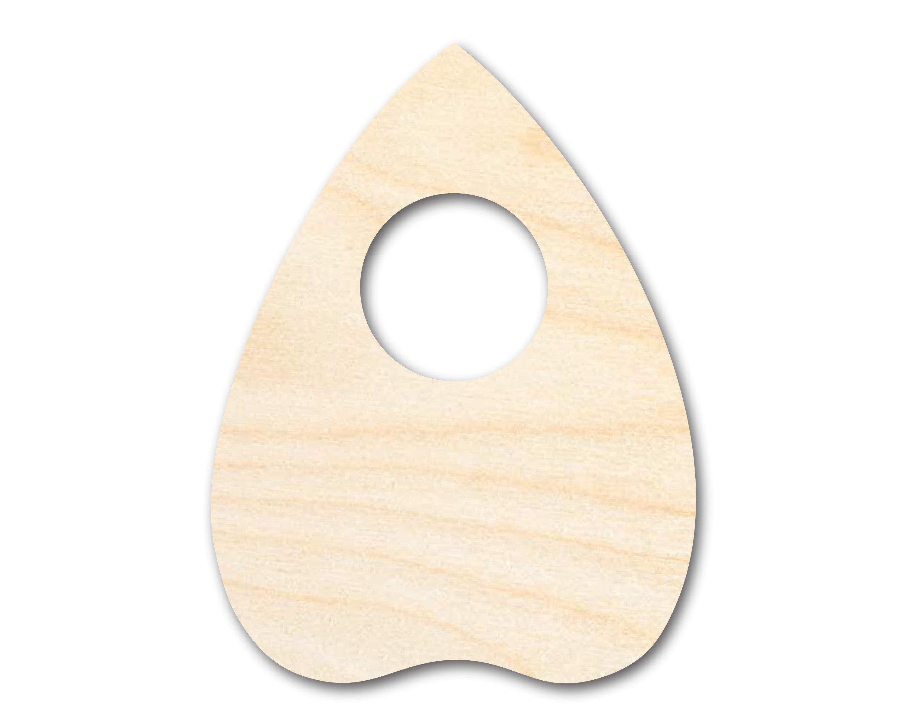 Unfinished Baltic Birch Wood Planchette Shape - Craft Supplies up to 36 Inches