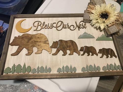Unfinished Premium Birch Wood Crescent Moon Cutouts for DIY Celestial Crafts, Up to 36 Inches