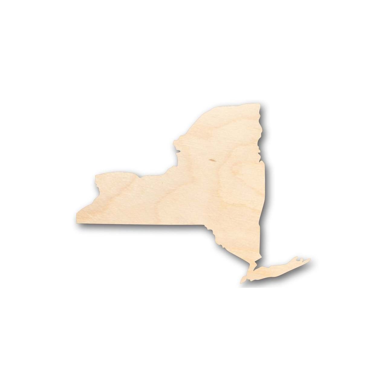 DIY Unfinished Wood New York State Shape - Up to 46 for Crafts