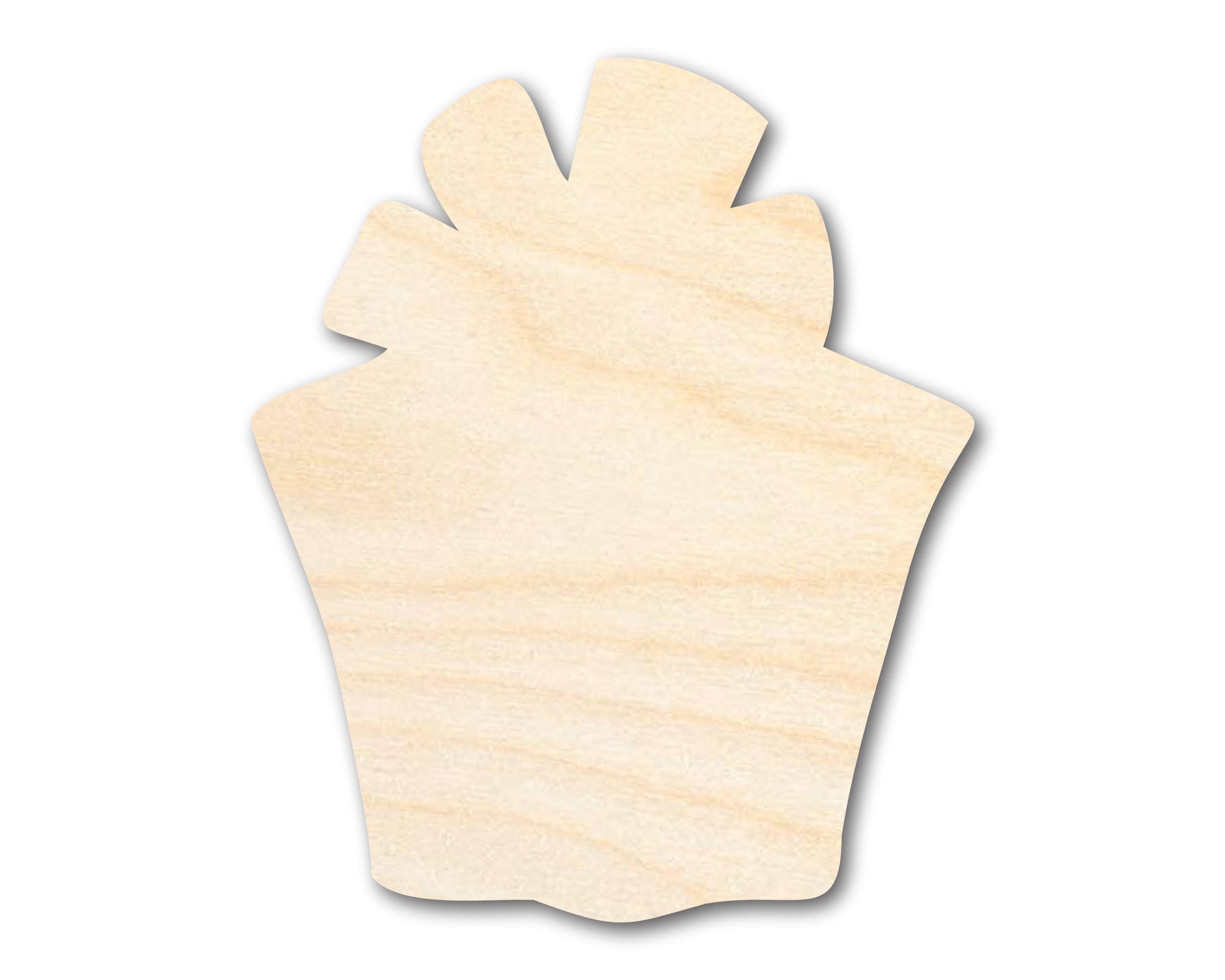 Unfinished DIY Wood Crafty Present - Shaped Craft Cutouts Available up to 46 Inches
