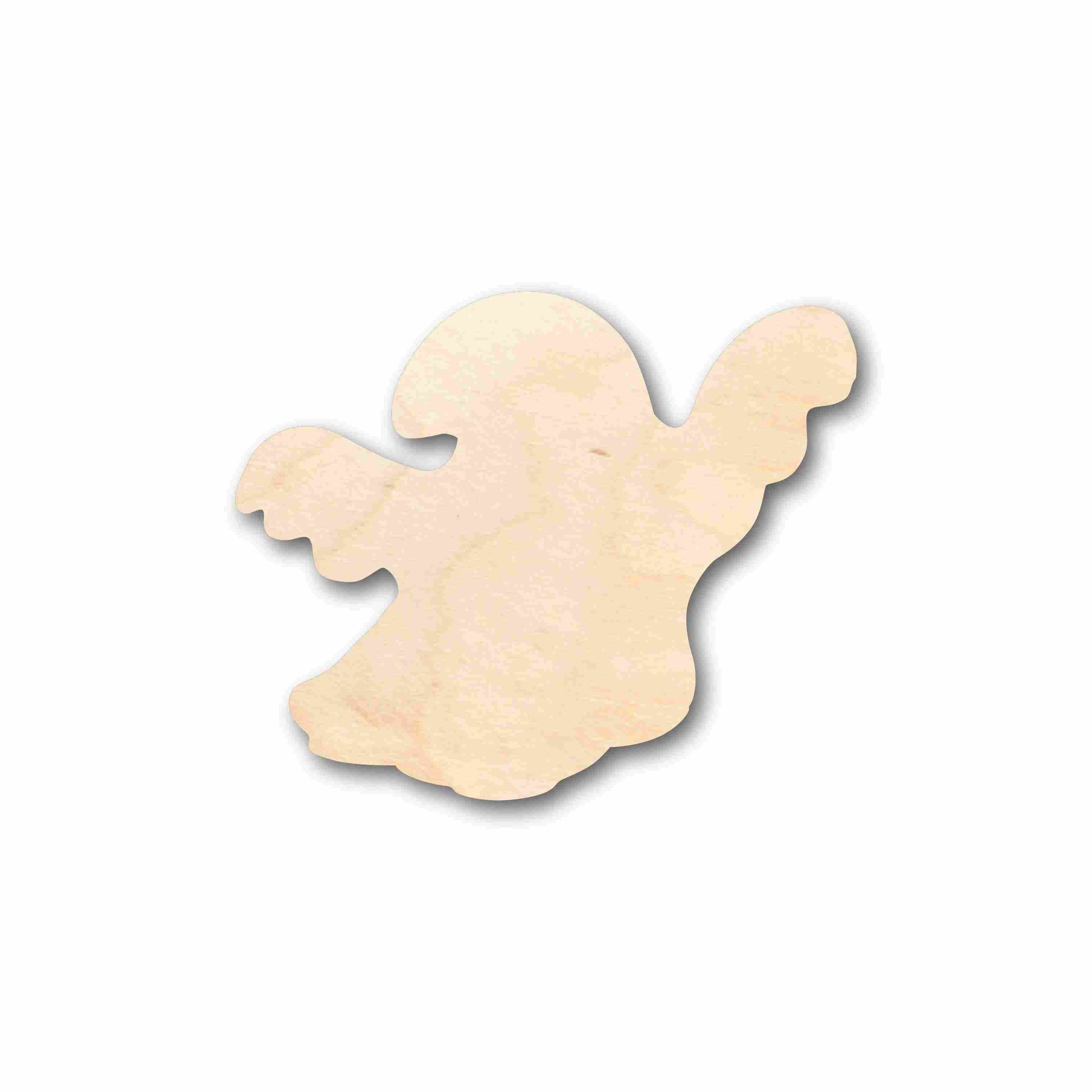 DIY Unfinished Wood Halloween Ghost Silhouette - Up to 46 Crafts